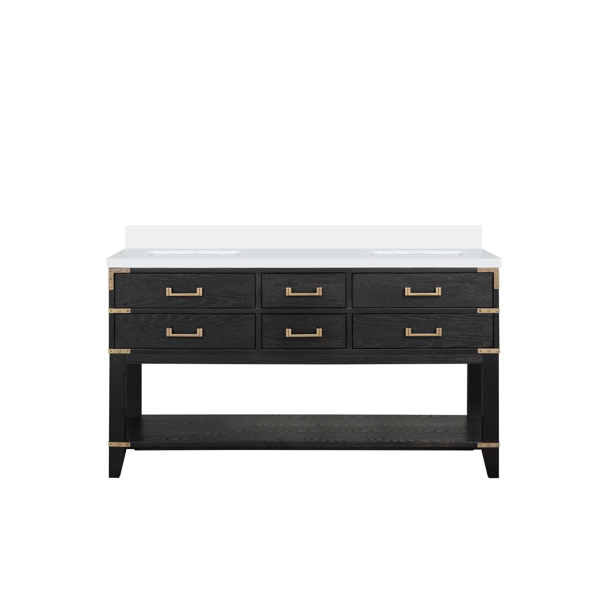 Lexora Norwalk 60 in W x 22 in D Double Bath Vanity by Lexora