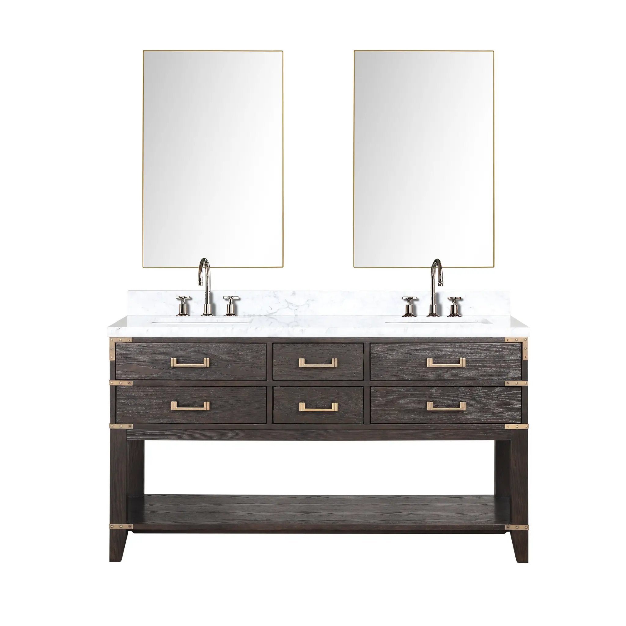 Lexora Norwalk 60 in W x 22 in D Double Bath Vanity by Lexora