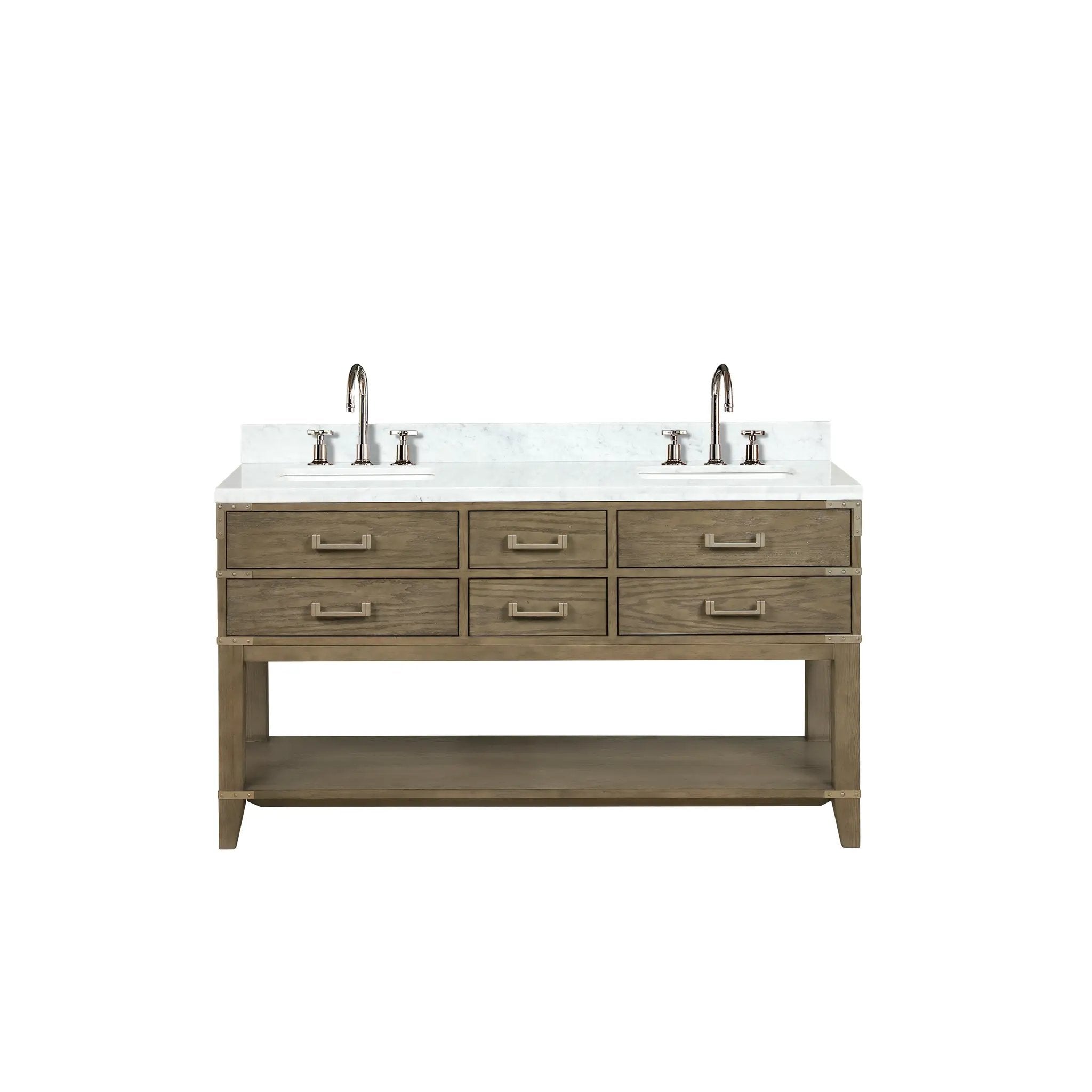 Lexora Norwalk 60 in W x 22 in D Double Bath Vanity by Lexora