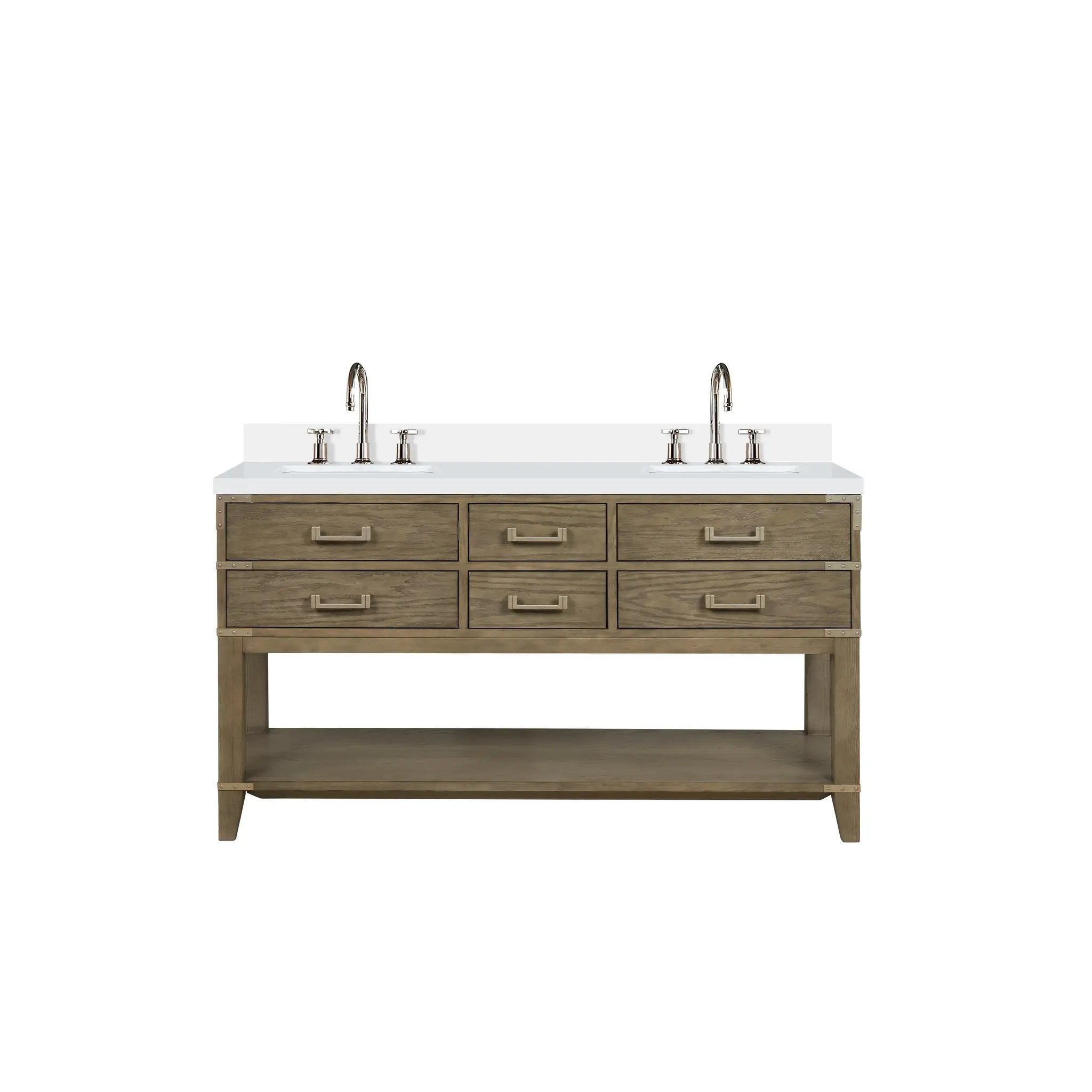 Lexora Norwalk 60 in W x 22 in D Double Bath Vanity by Lexora