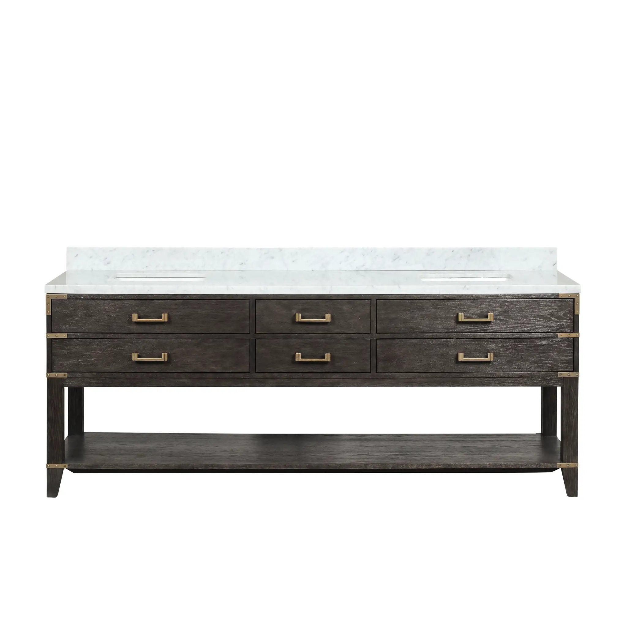 Lexora Norwalk 84 in W x 22 in D Double Bath Vanity by Lexora