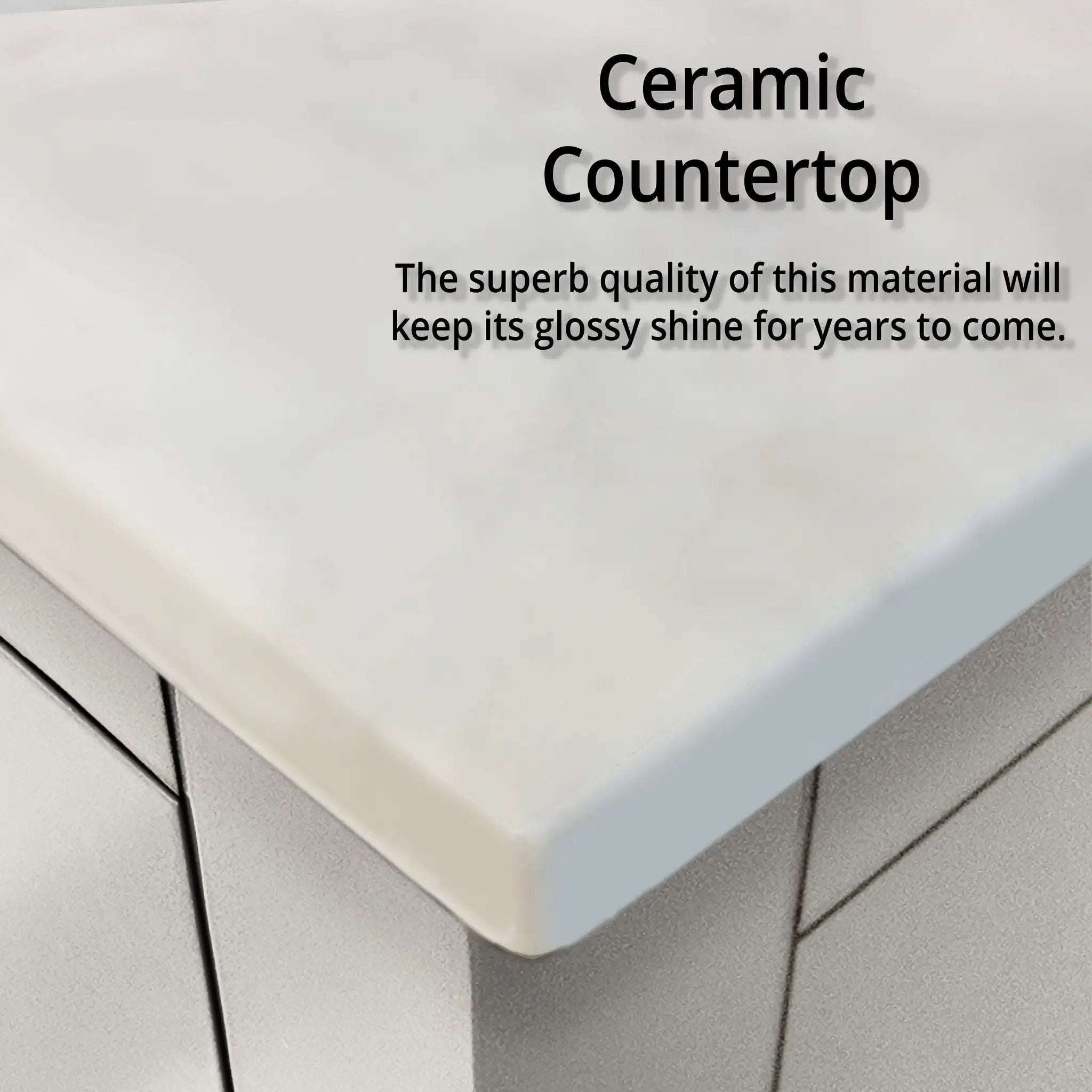 white vanity