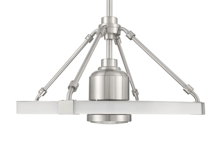 brushed polished nickel ceiling fans
