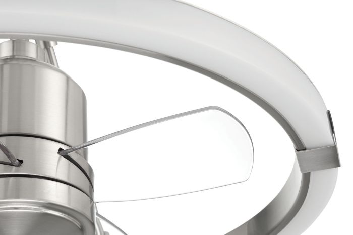 brushed polished nickel ceiling fans