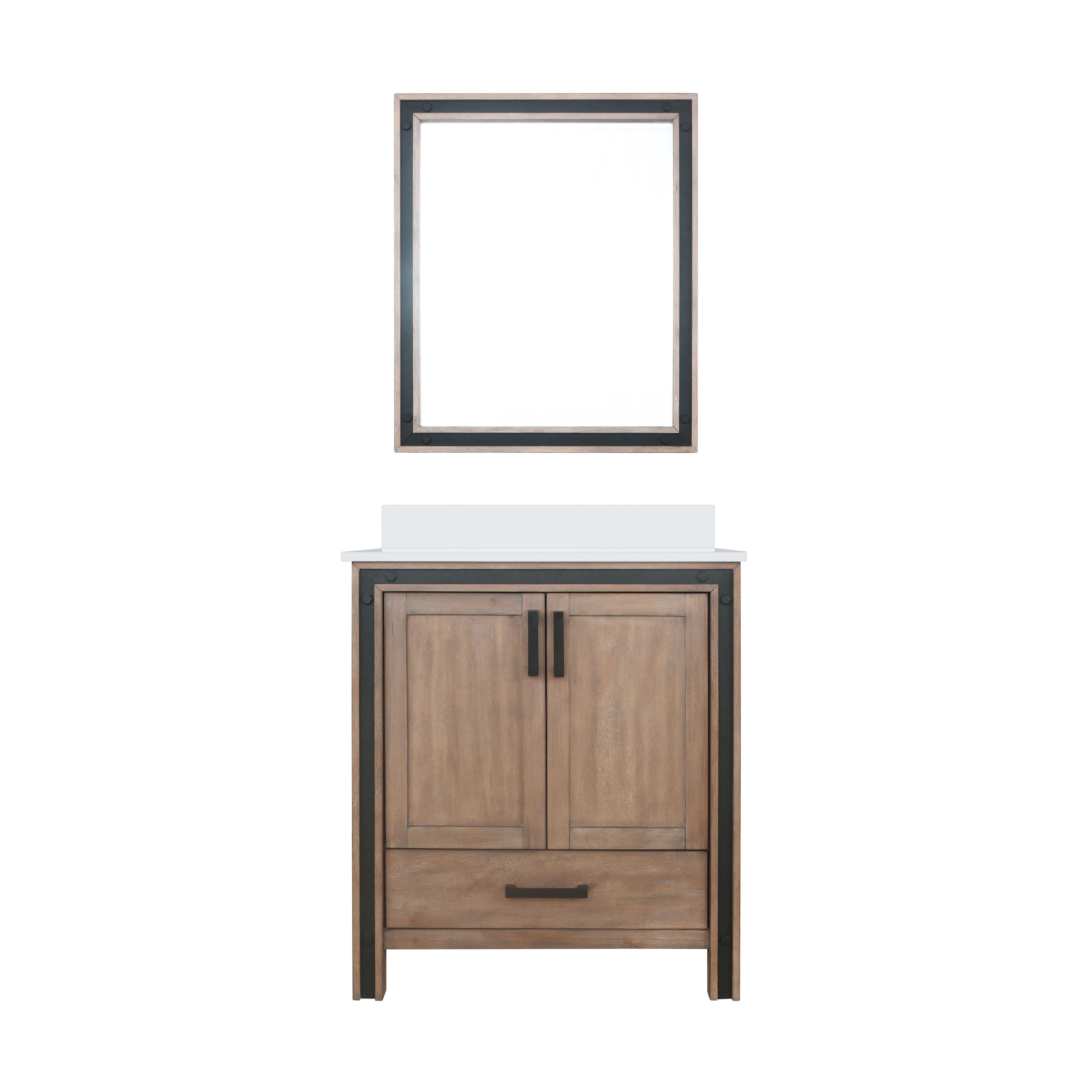Lexora Ziva 30 in W x 22 in D Bath Vanity