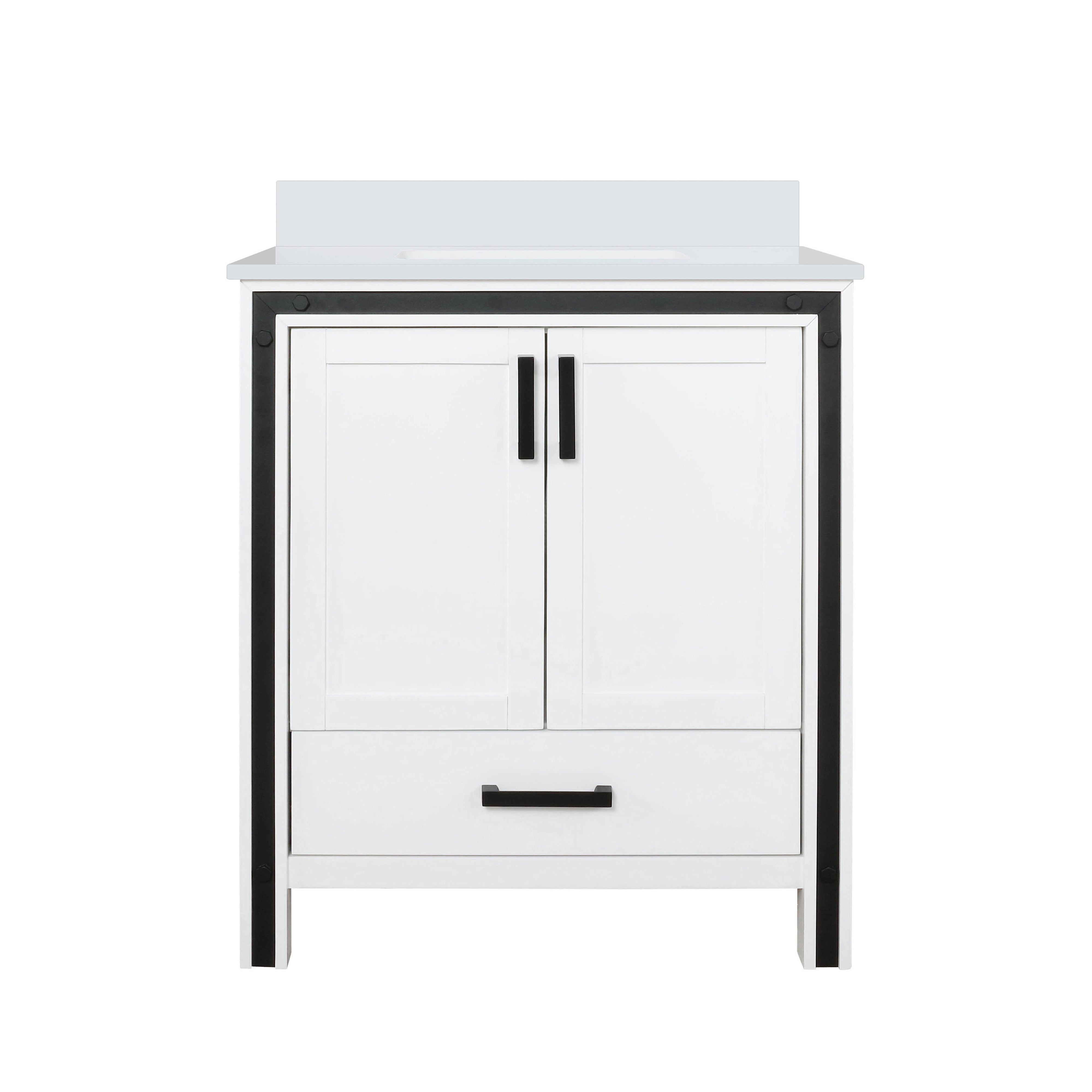 Lexora Ziva 30 in W x 22 in D Bath Vanity