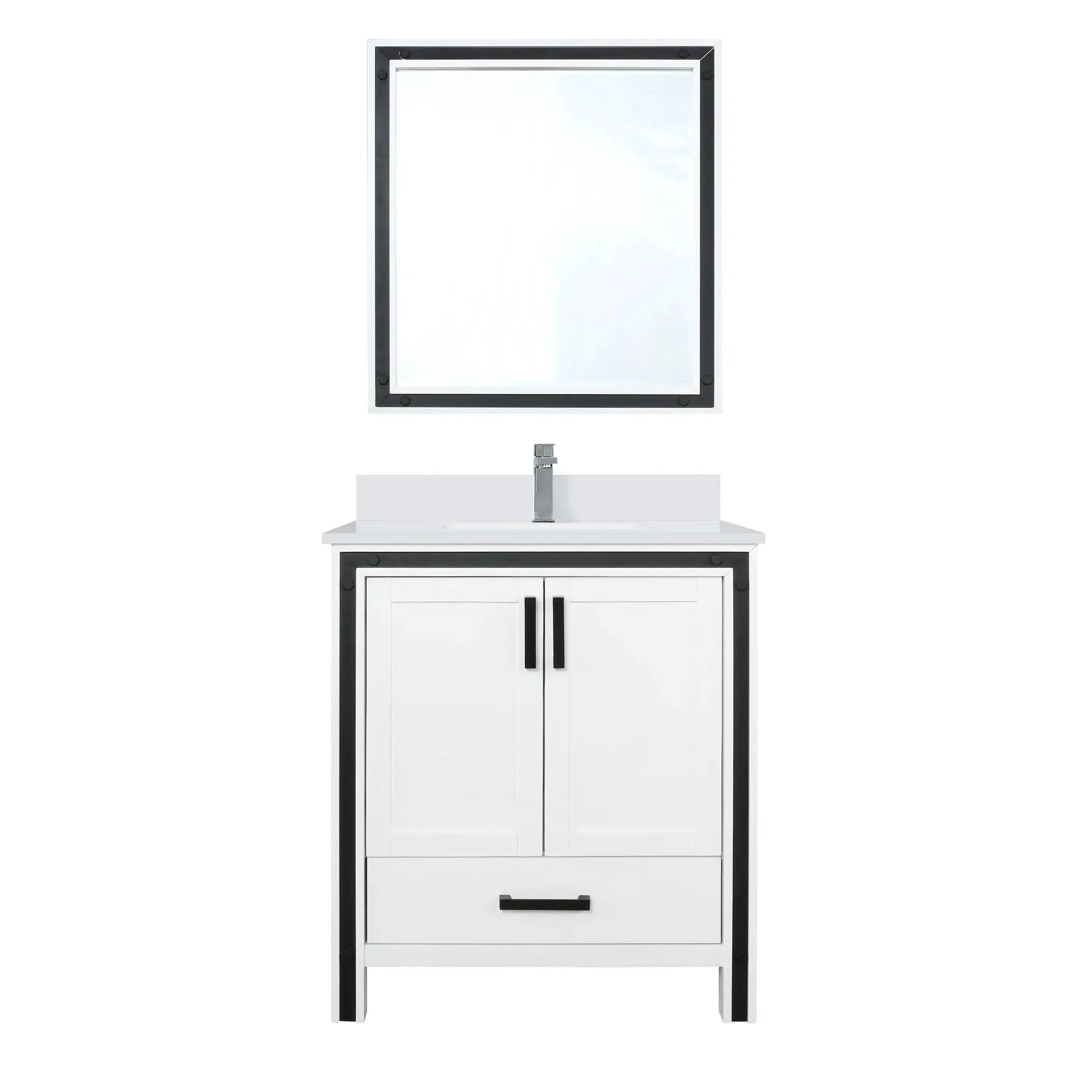 Lexora Ziva 30 in W x 22 in D Bath Vanity by Lexora