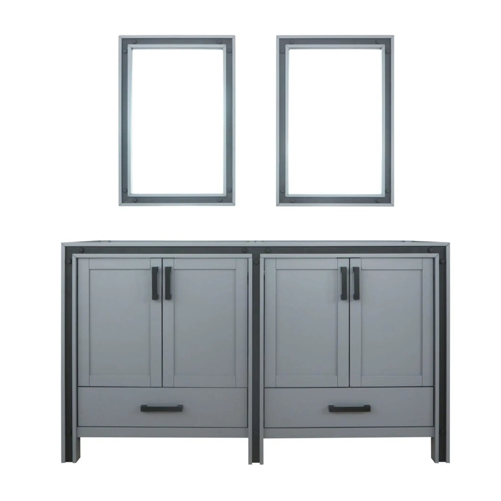 Lexora Ziva 60 in W x 22 in D Double Bath Vanity by Lexora