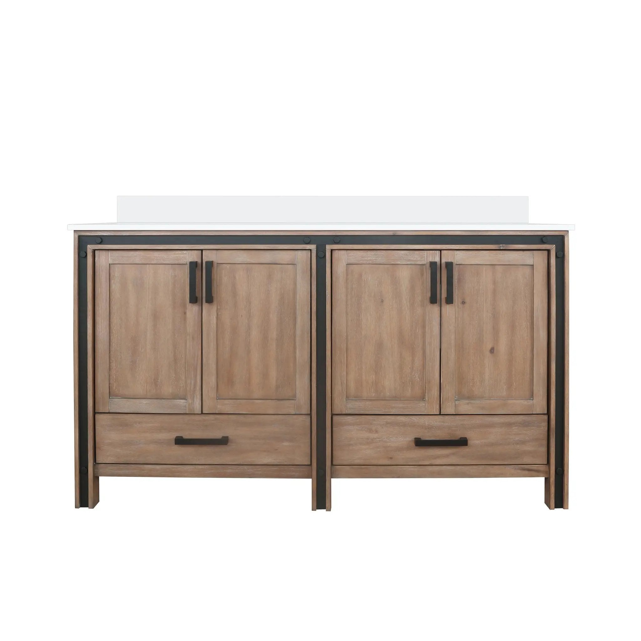 Lexora Ziva 60 in W x 22 in D Double Bath Vanity by Lexora
