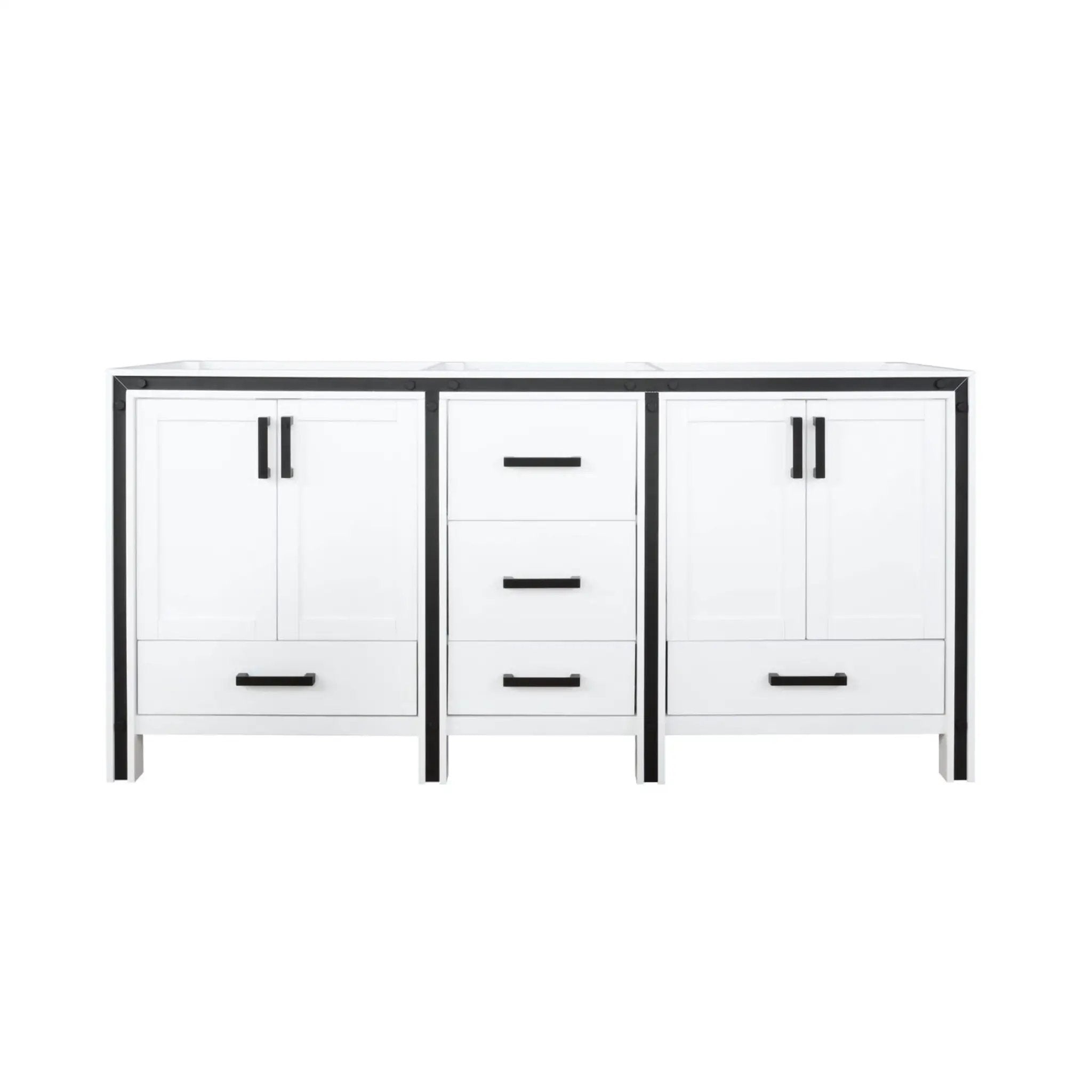 Lexora Ziva 72 in W x 22 in D Double Bath Vanity by Lexora