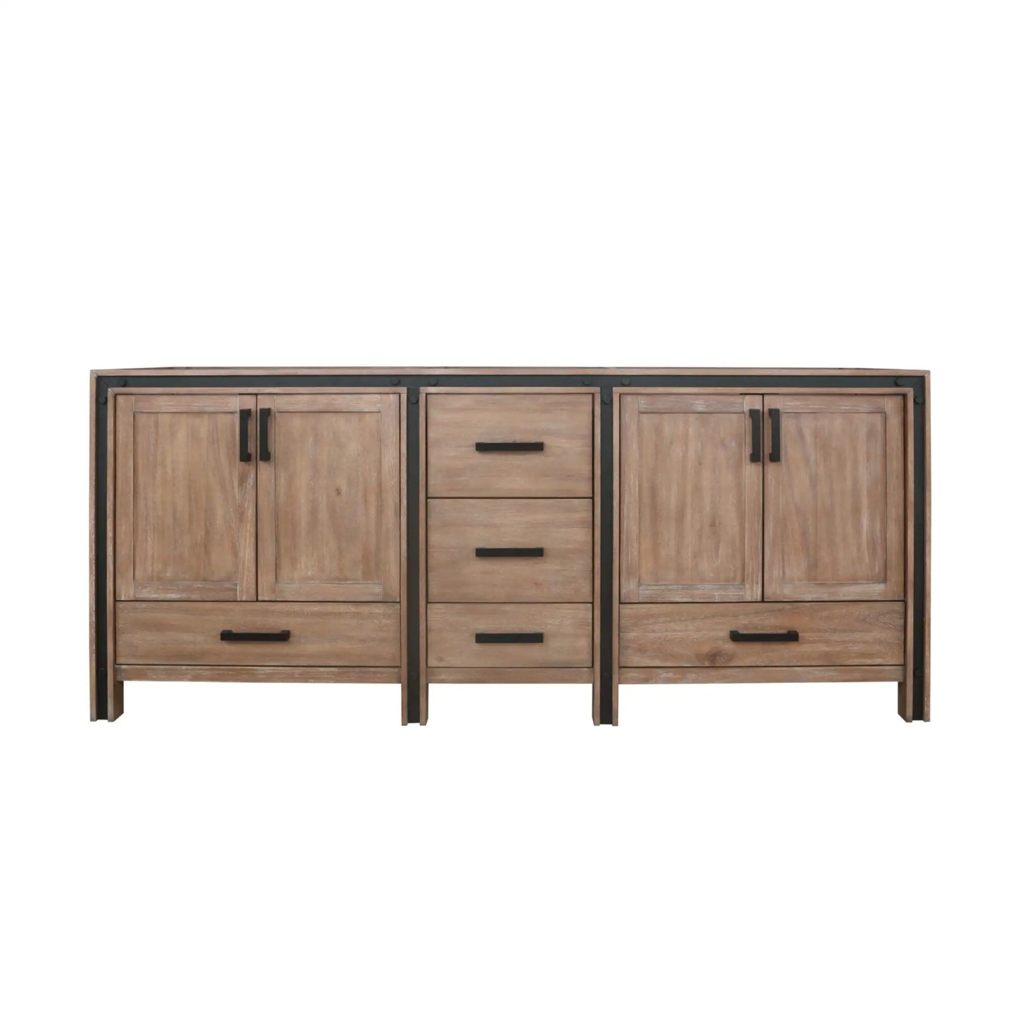 Lexora Ziva 80 in W x 22 in D Double Bath Vanity by Lexora