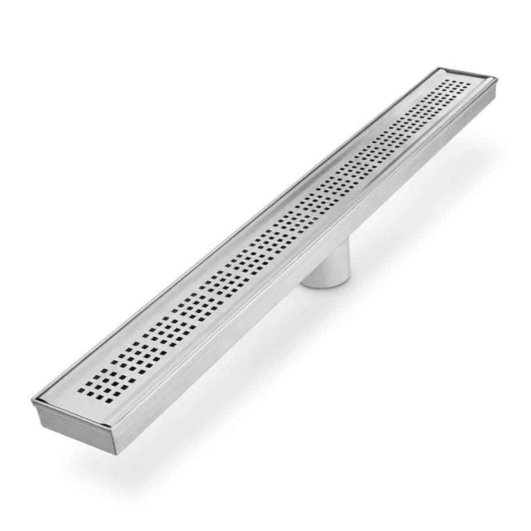 satin linear drain