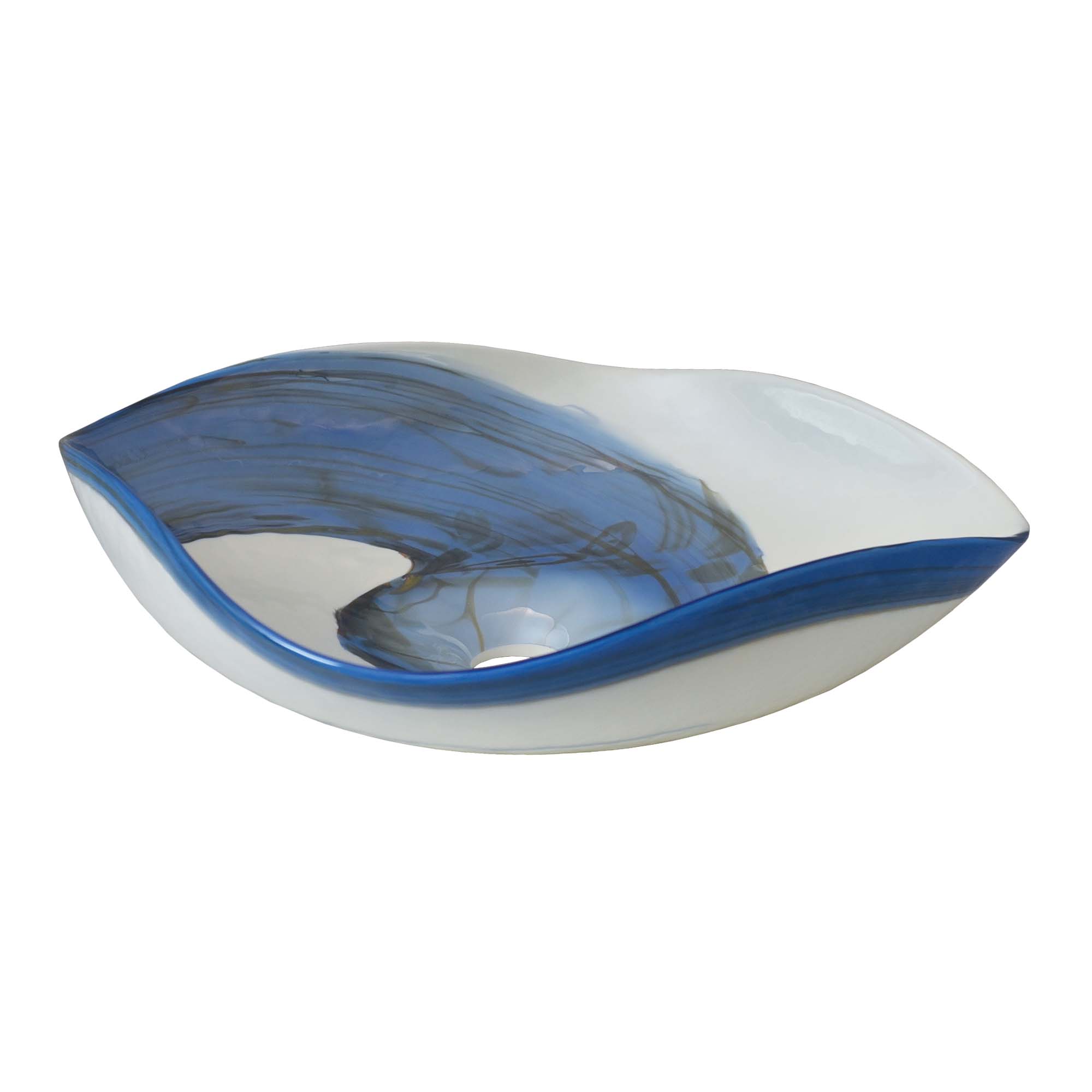 Native Trails Lido 14.75" Glass Vessel Bathroom Sink