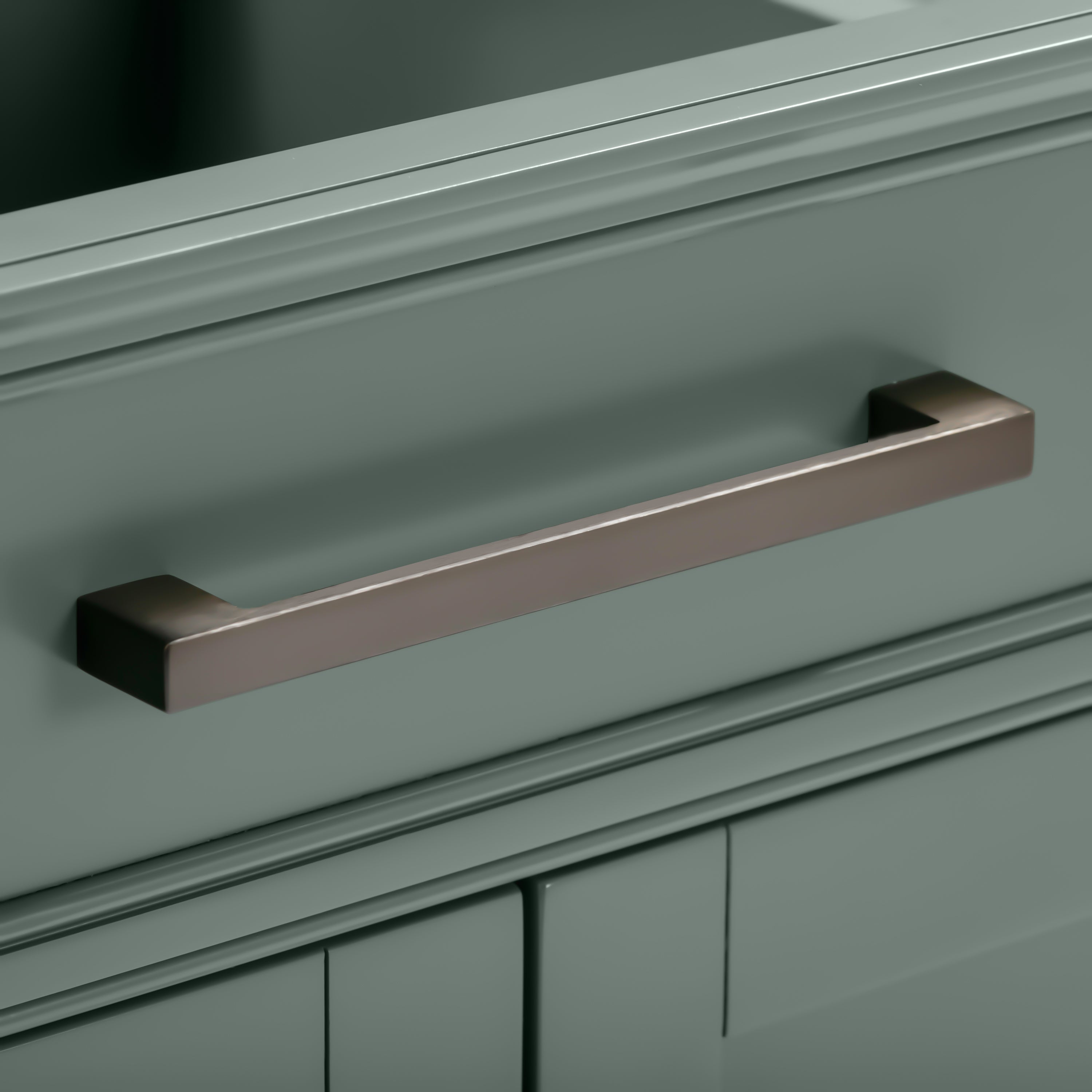 smoke green vanity base