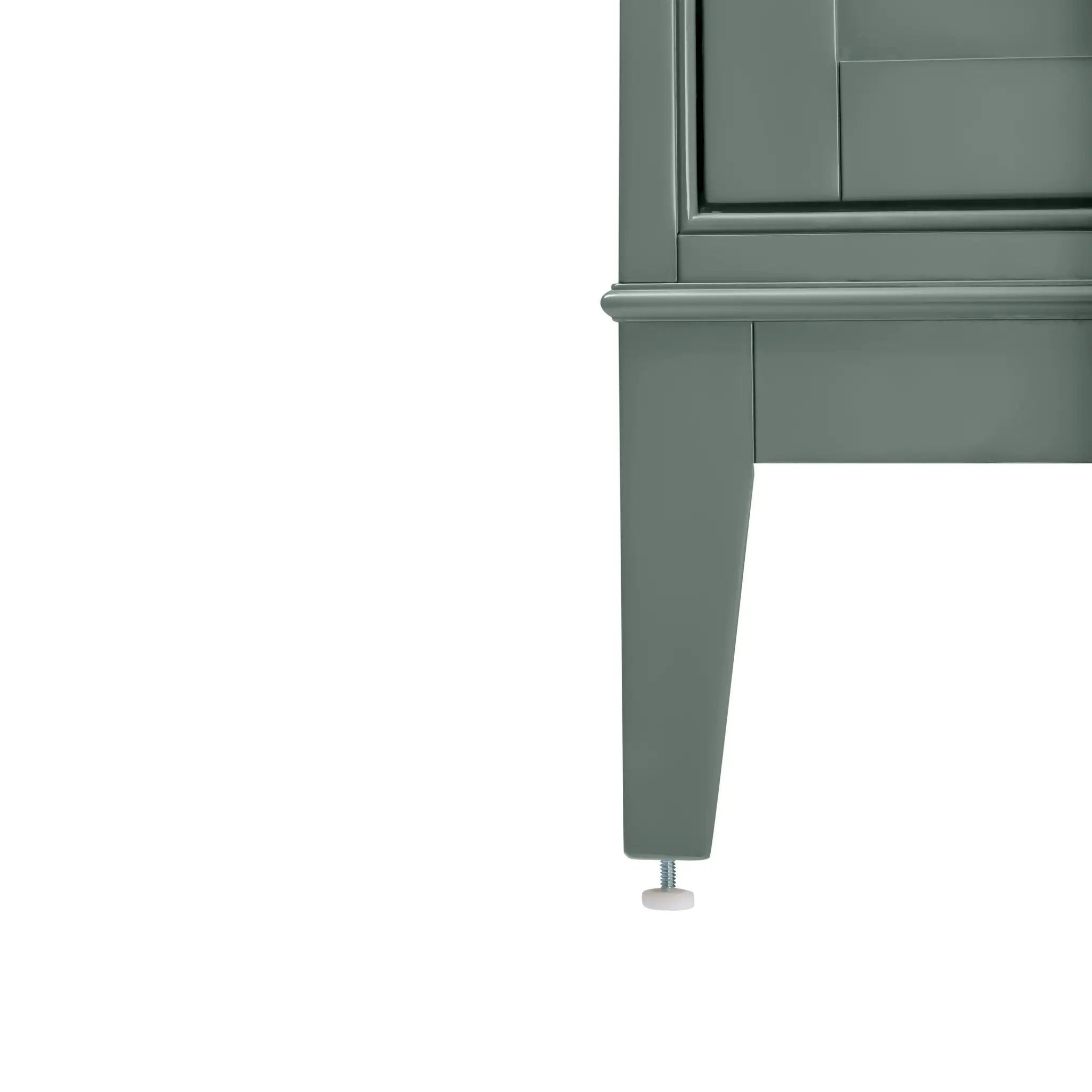 smoke green vanity base