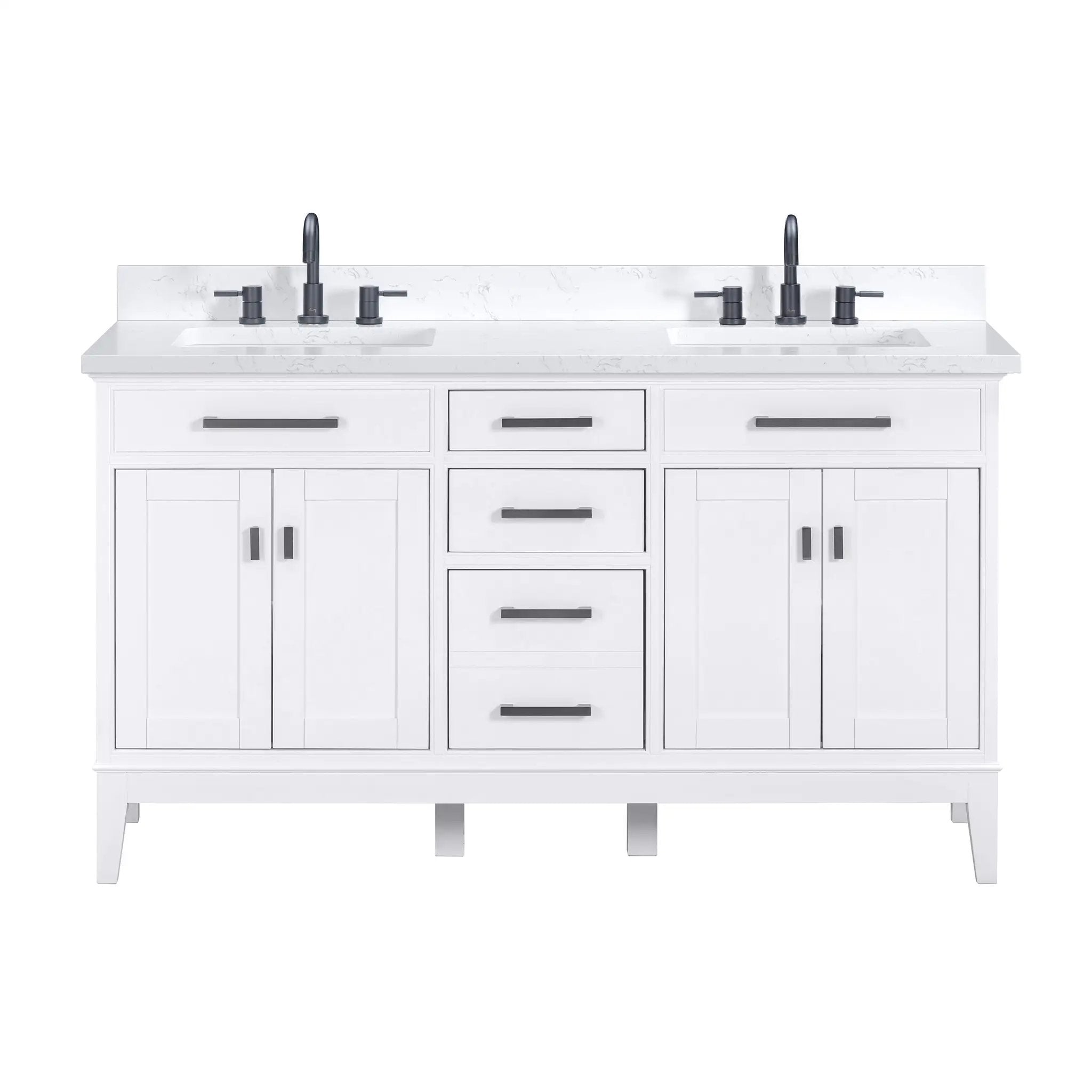 Avanity Madison 61 in. Double Sink Bathroom Vanity Set by Avanity