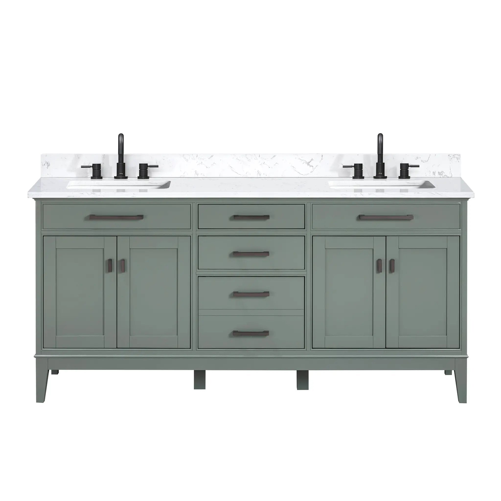 Avanity Madison 73 in. Double Sink Bathroom Vanity Set by Avanity