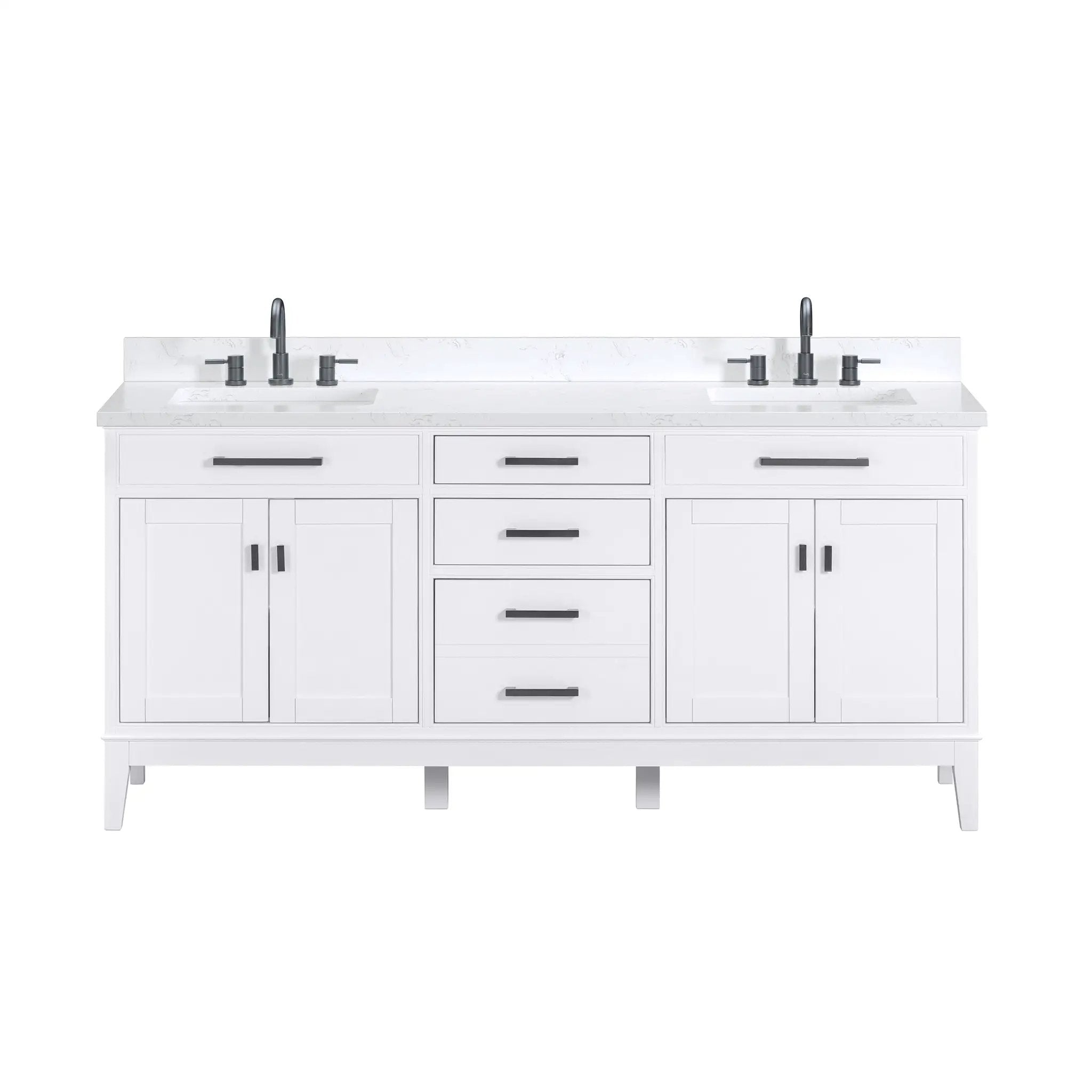 Avanity Madison 73 in. Double Sink Bathroom Vanity Set by Avanity