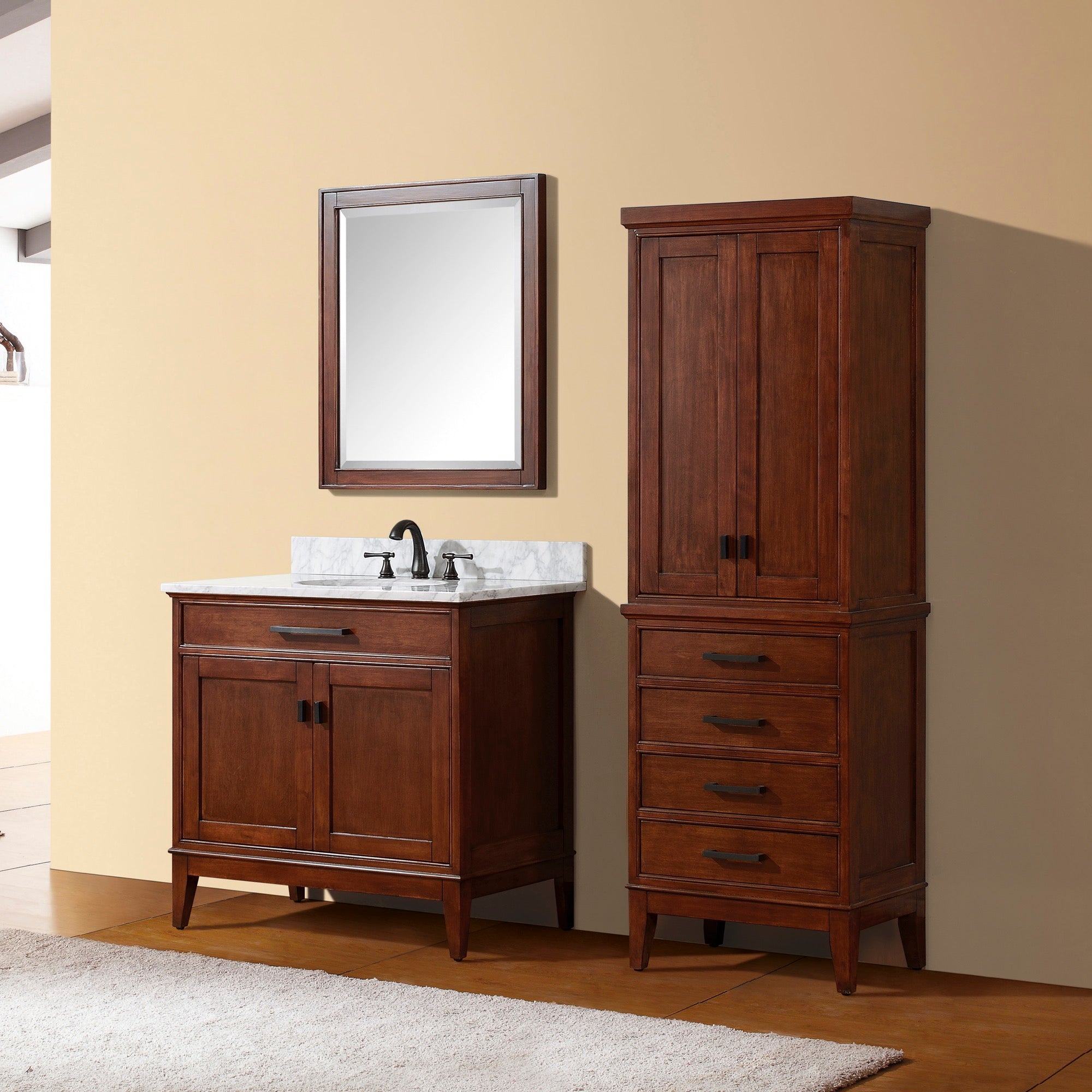 tobacco vanity cabinet