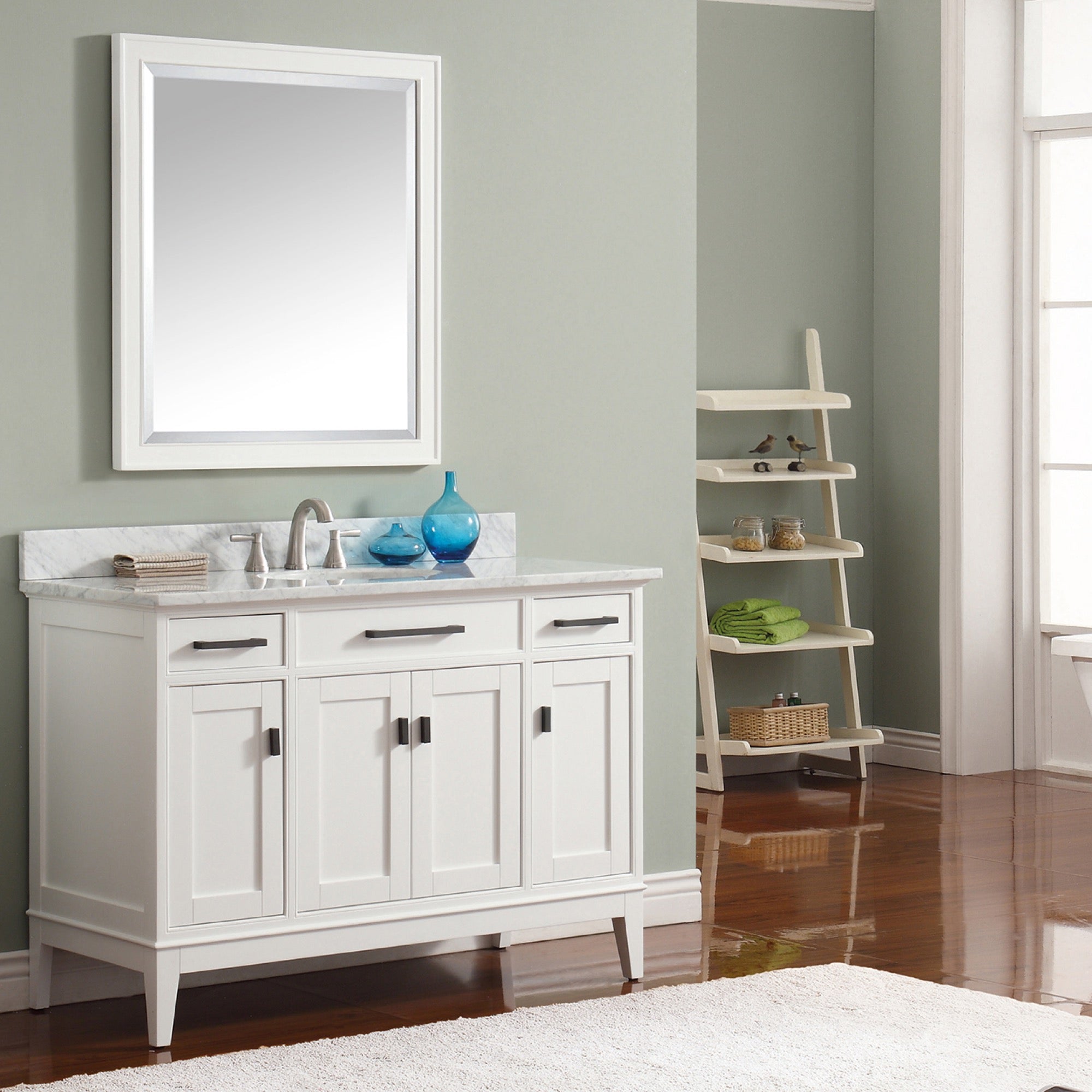 white vanity set