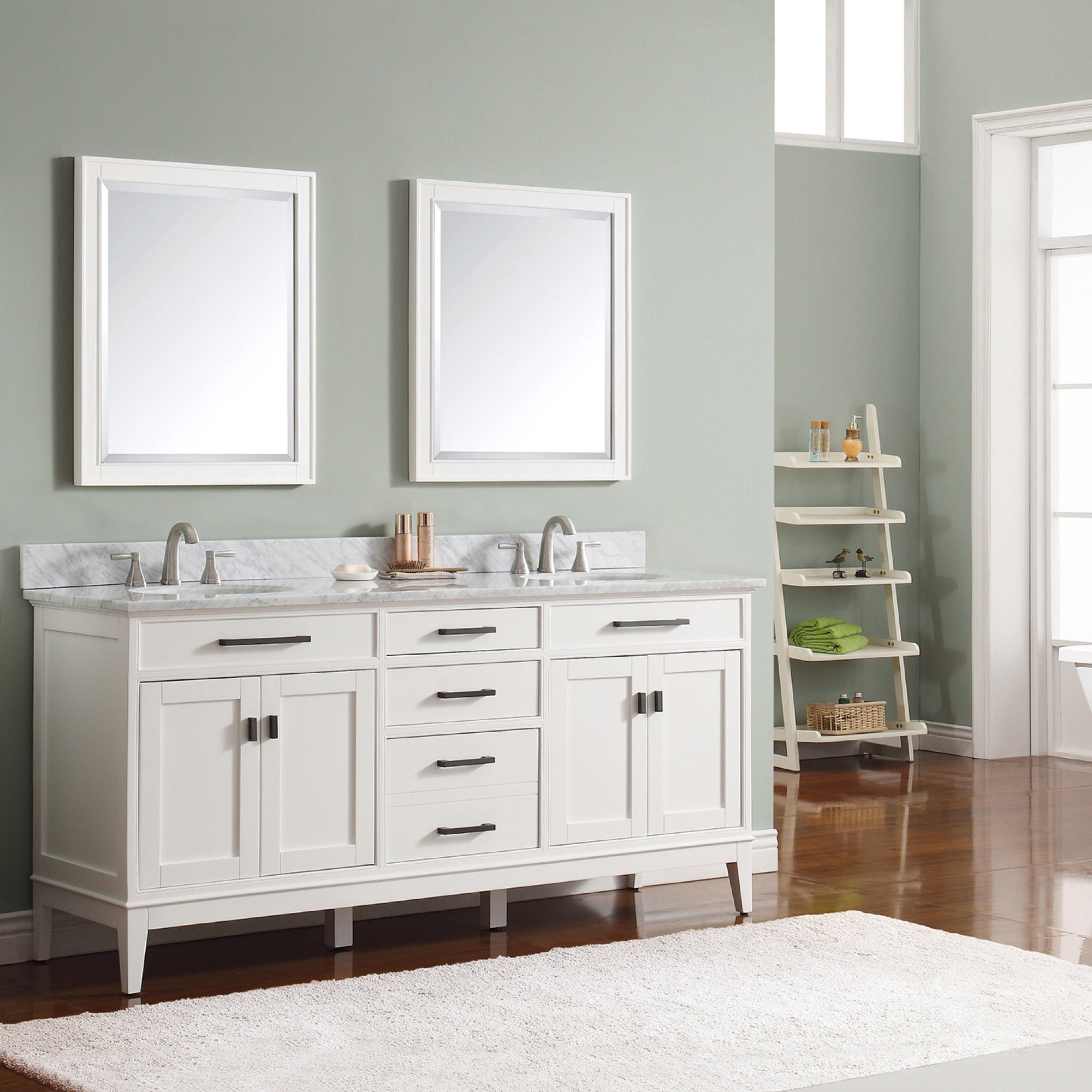 white vanity set