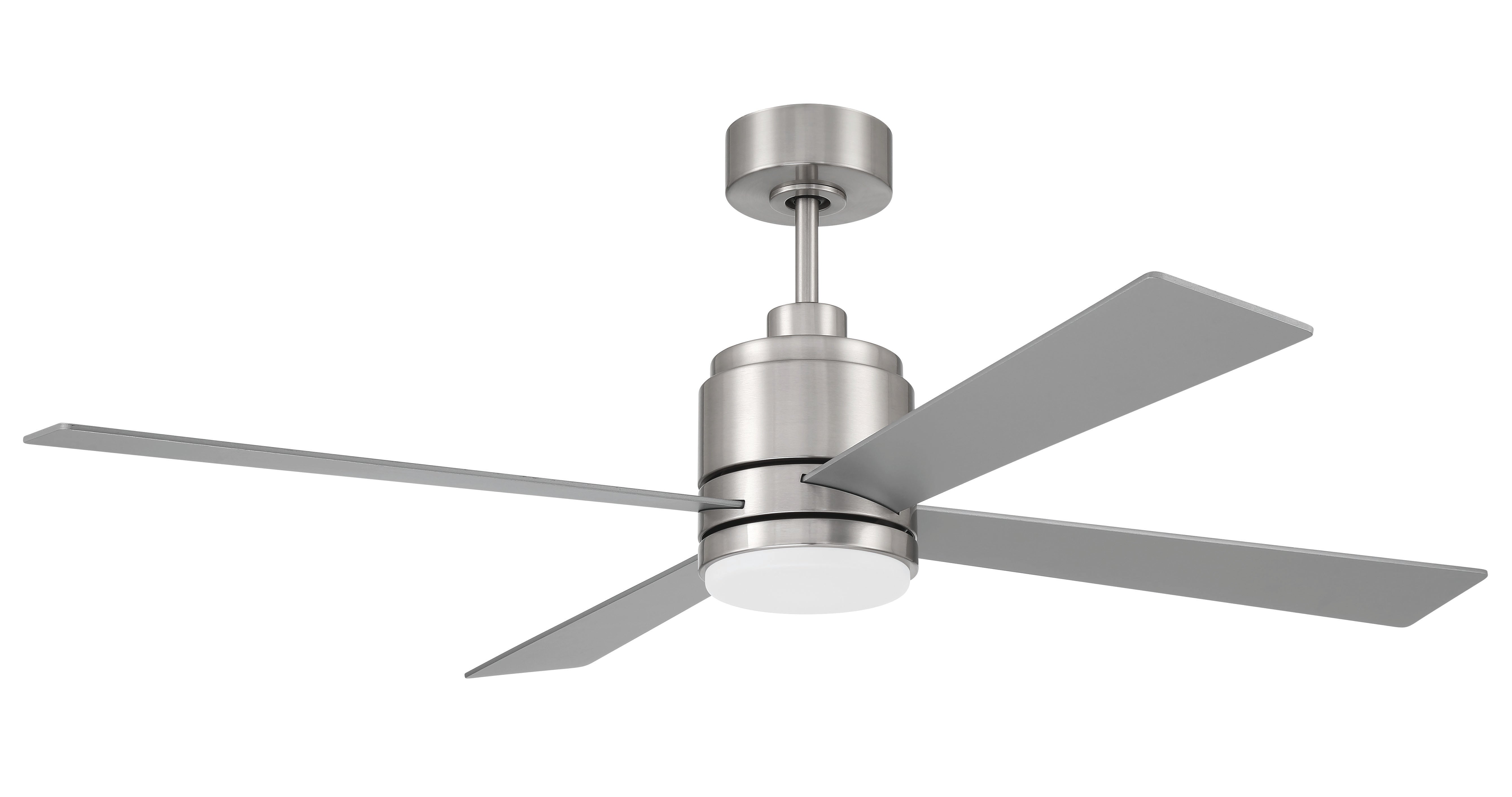 brushed polished nickel ceiling fans