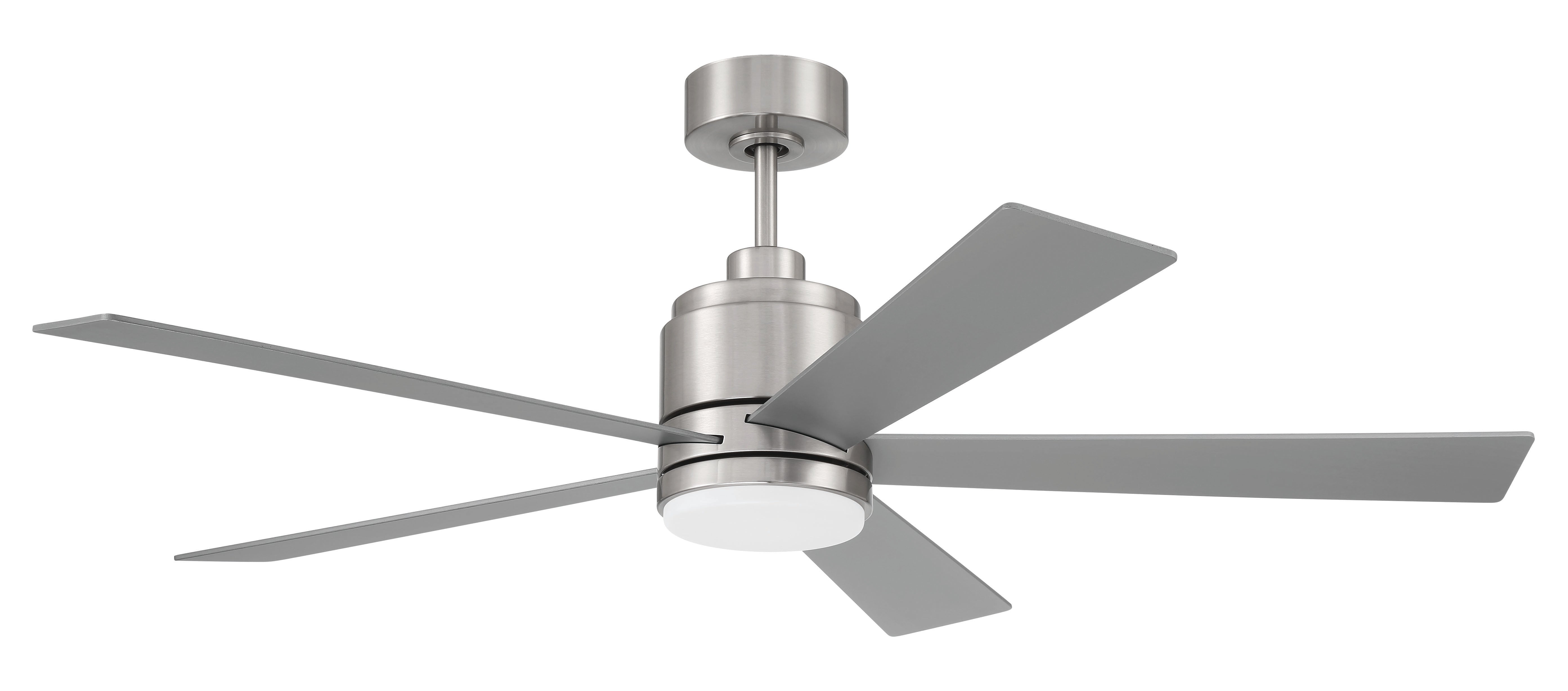 brushed polished nickel ceiling fans