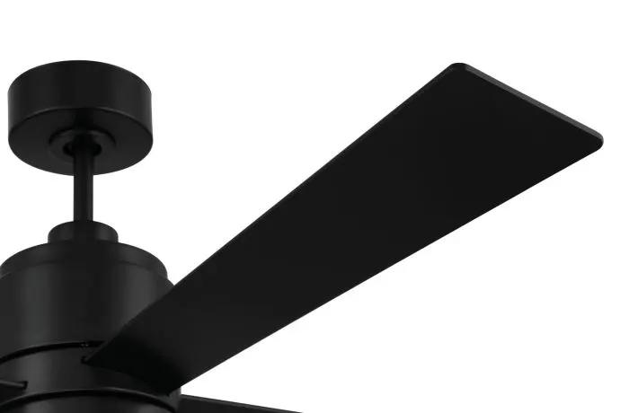 flat black ceiling fans