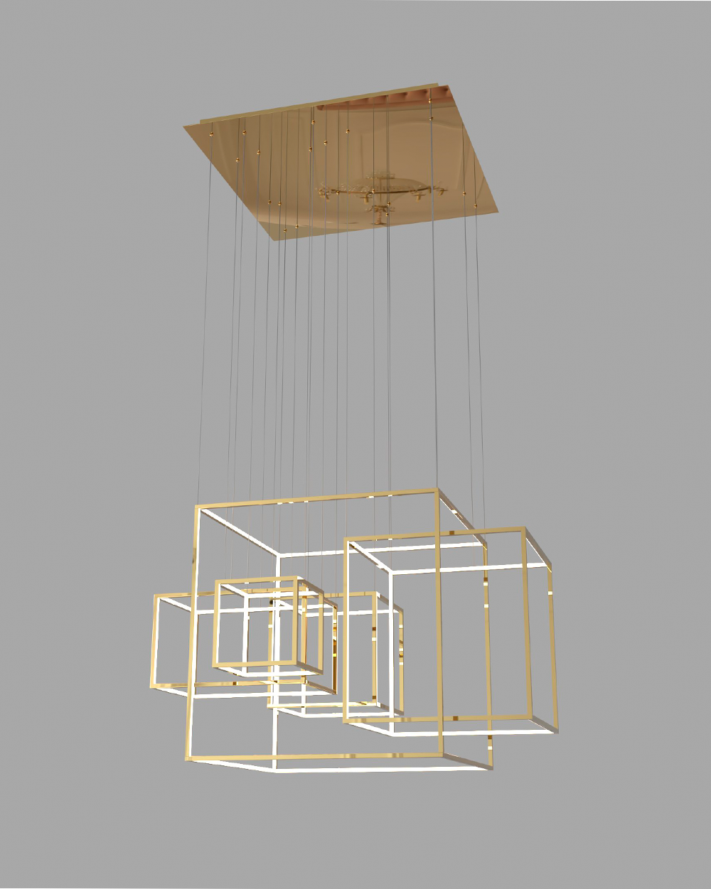 Birot Lighting Miles -5 Chandelier