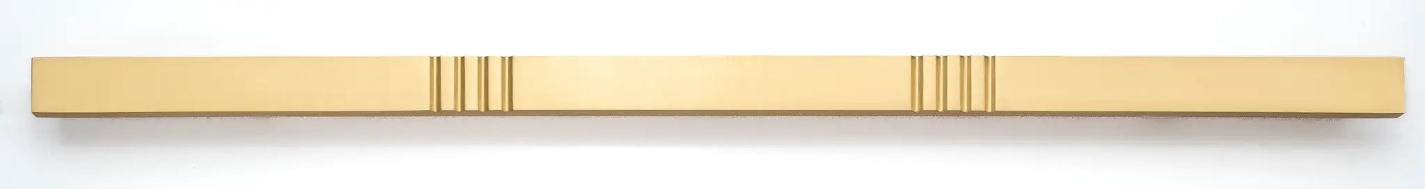satin brass pull
