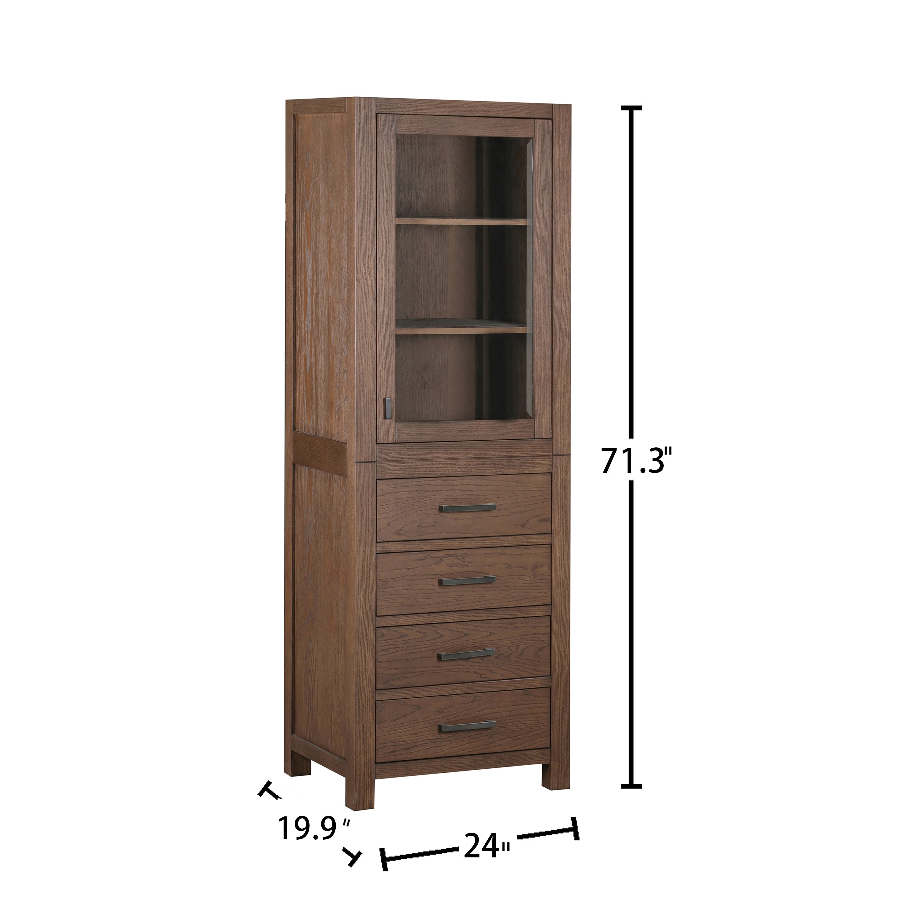 dimension image linen cabinet