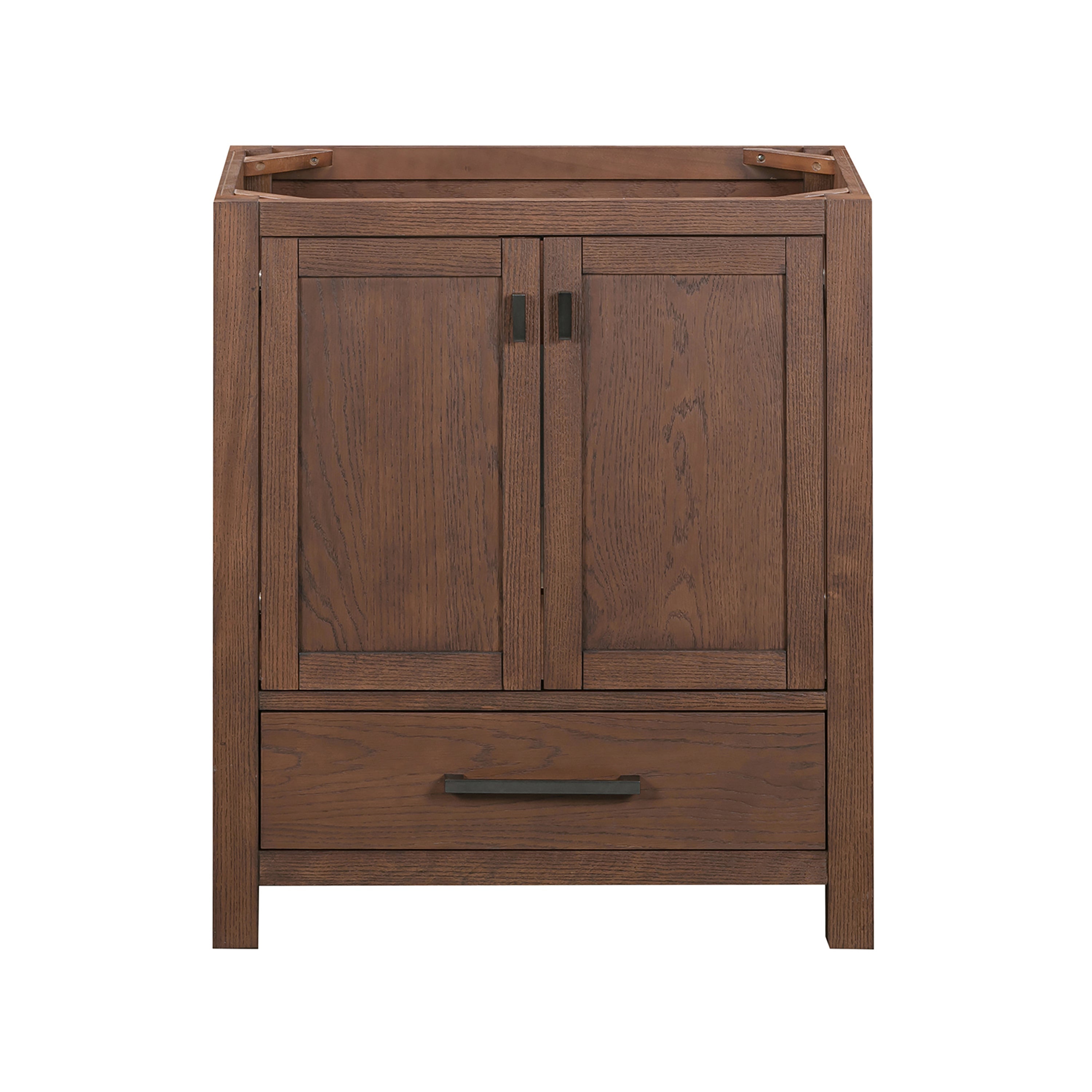 mocha oak vanity base
