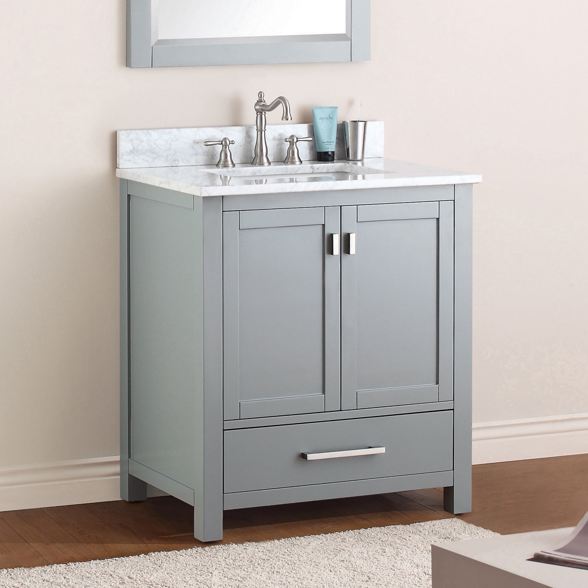 chilled gray vanity base