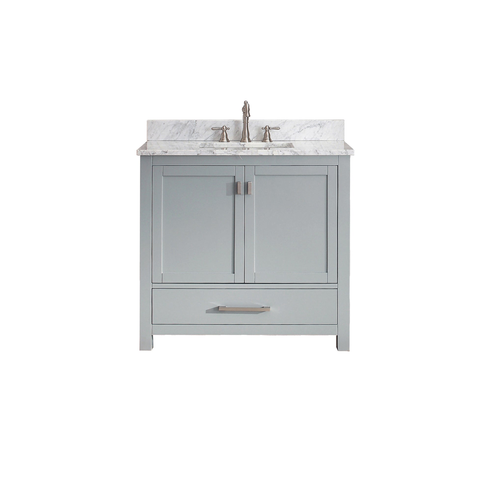 chilled gray vanity set