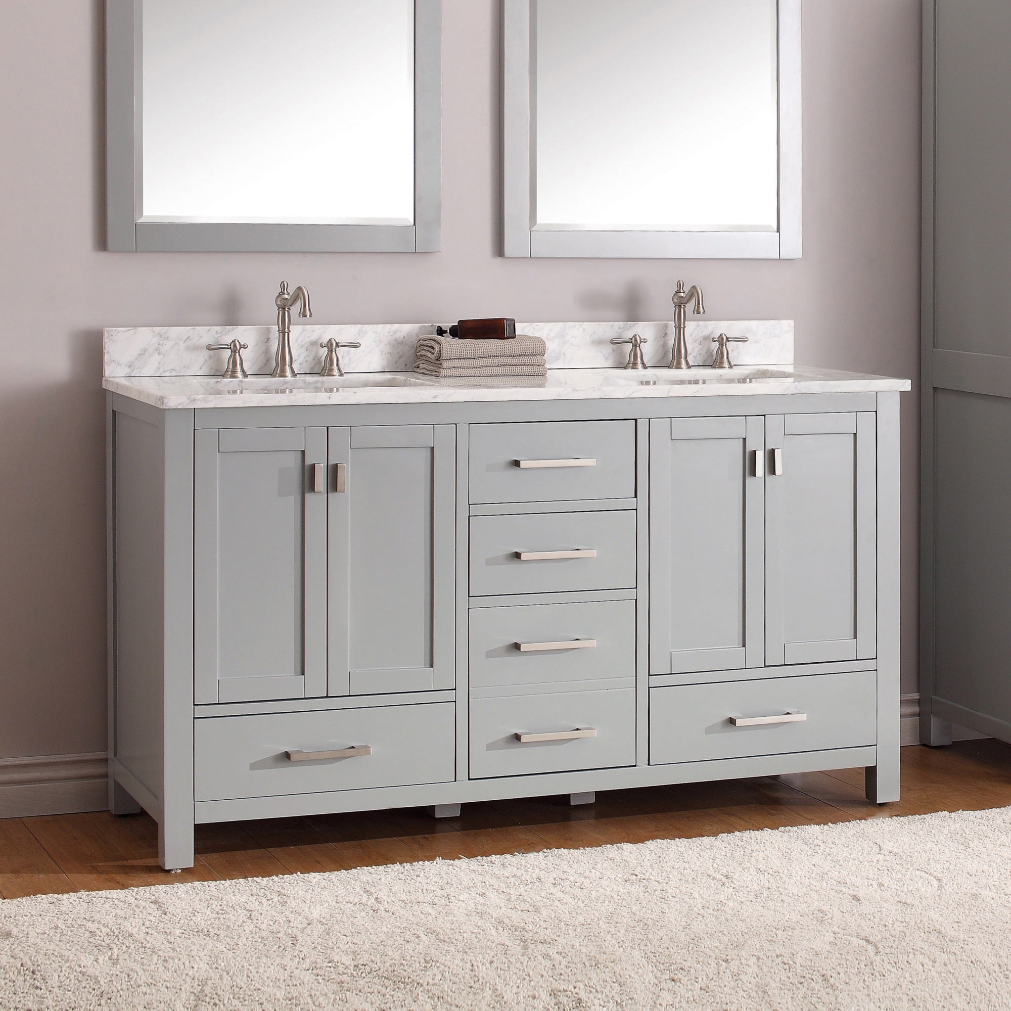 chilled gray vanity base