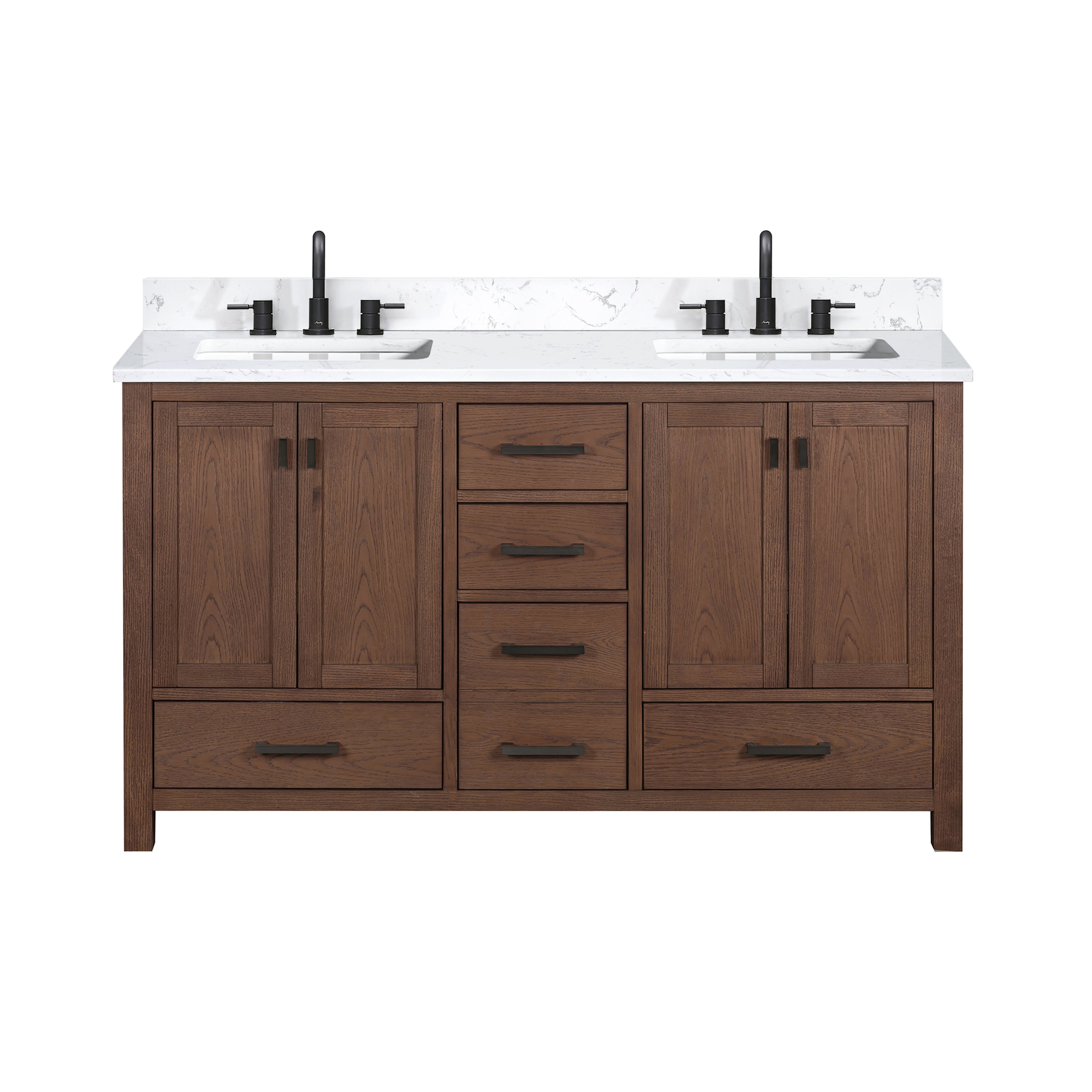 Avanity Modero 61 in. Double Sink Bathroom Vanity Set