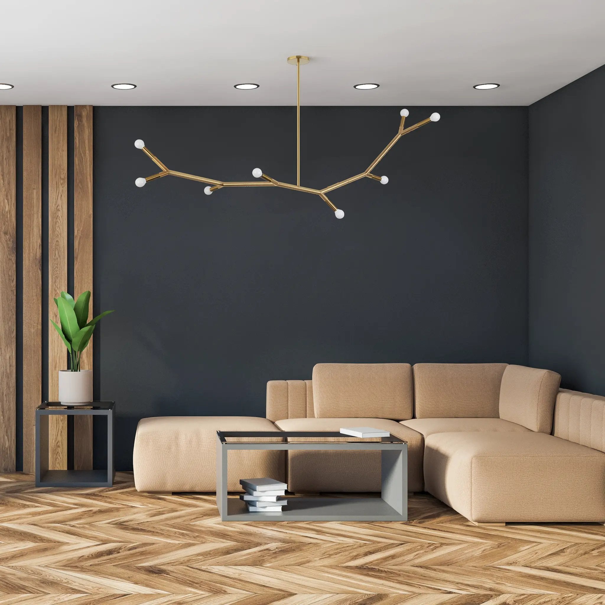 aged brass pendants