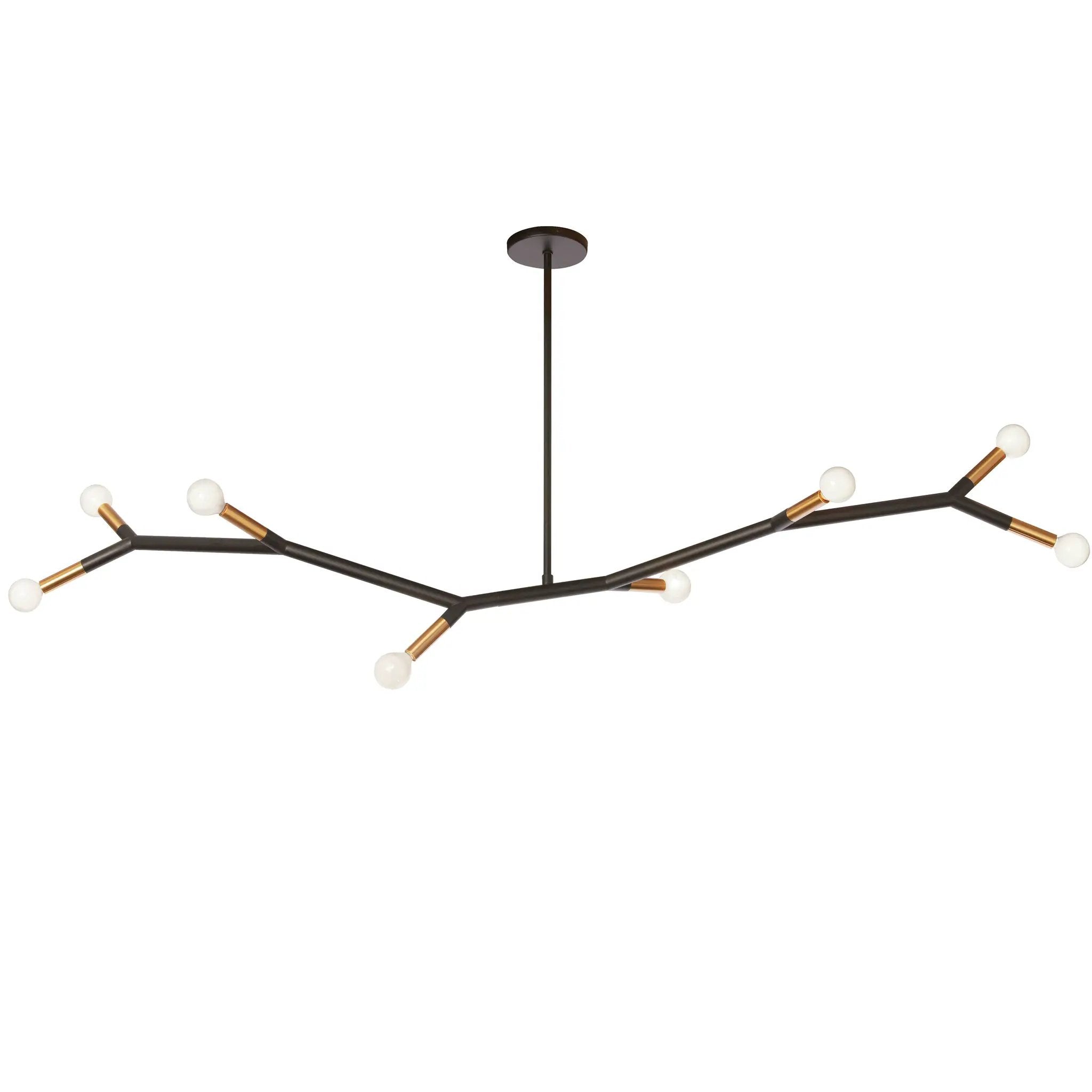 Dainolite 8 Light Incandescent Horizontal Pendant by Dainolite