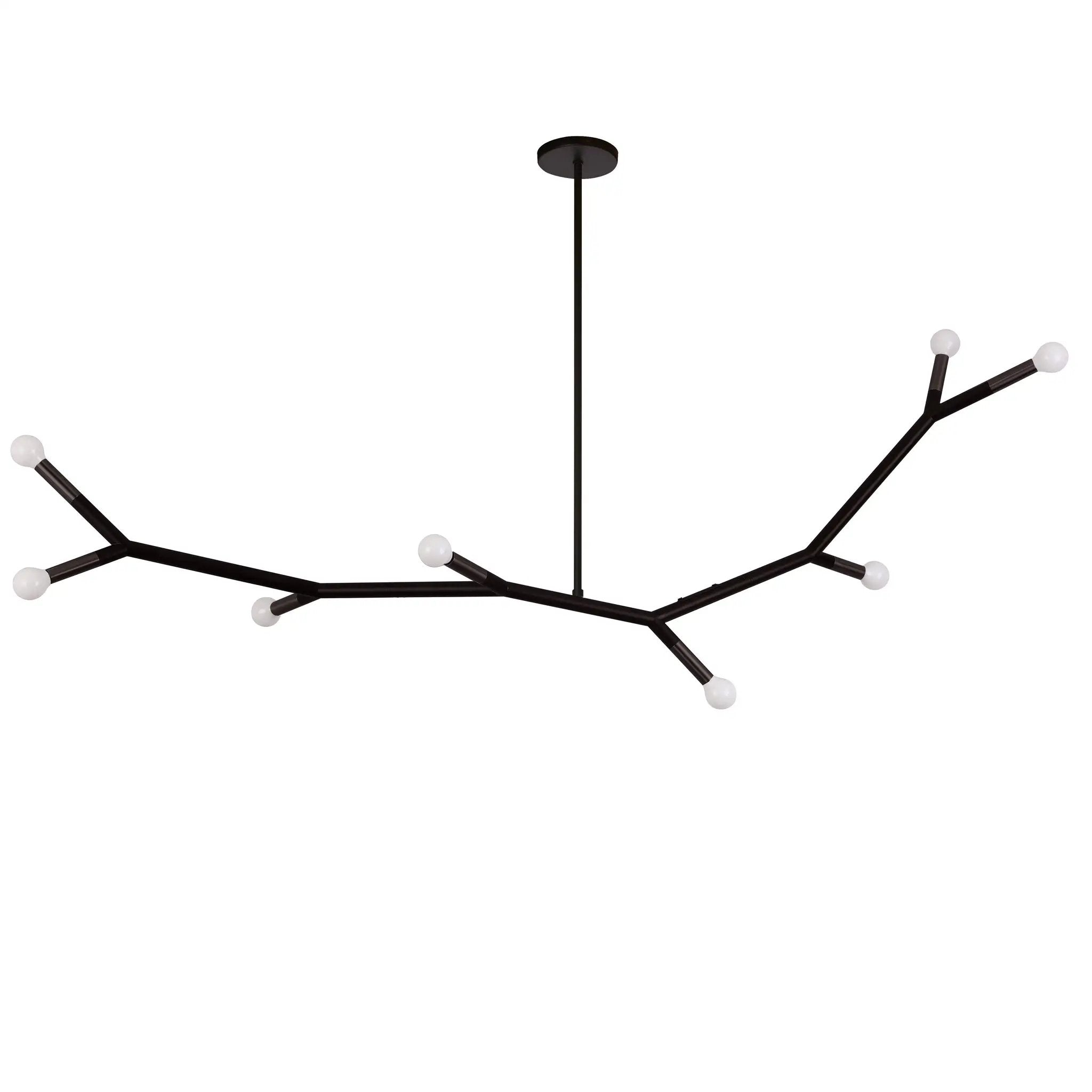 Dainolite 8 Light Incandescent Horizontal Pendant by Dainolite