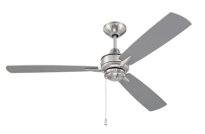 brushed polished nickel ceiling fans