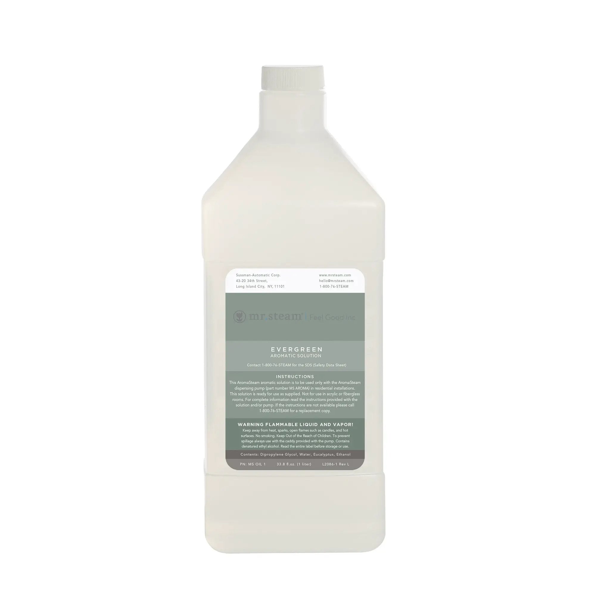 Mr Steam Essential Aroma Oil - 1 Liter by Mr Steam
