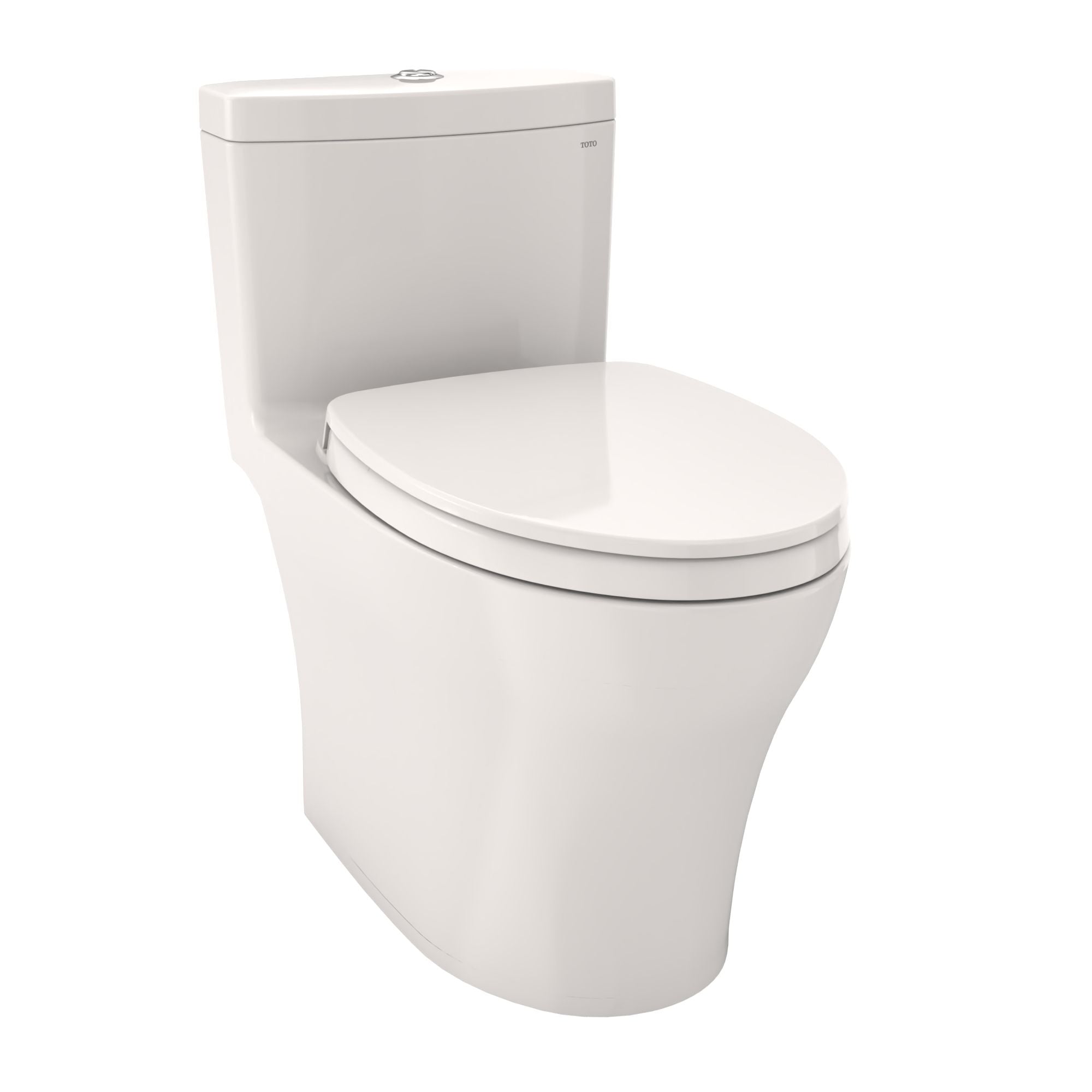 Toto Aquia IV One-piece Toilet - 1.28 GPF & 0.9 GPF Elongated Bowl - Washlet+ Connection