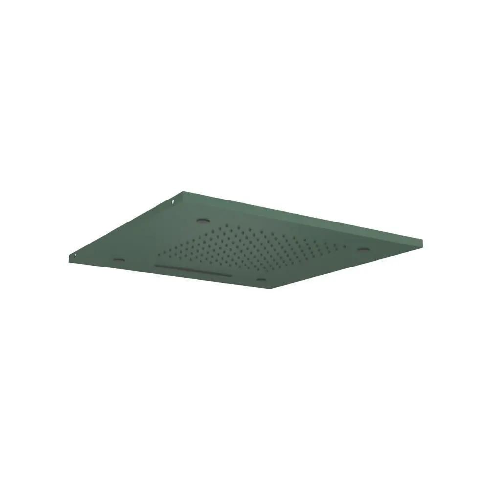 Flusso Cascade 20" Stainless Steel Flush Mount Rainhead with Cascade Waterfall and Mist Flow by Flusso