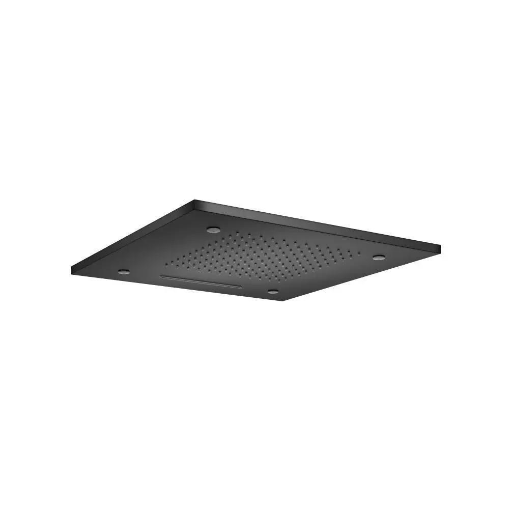 Flusso Cascade 20" Stainless Steel Flush Mount Rainhead with Cascade Waterfall and Mist Flow by Flusso