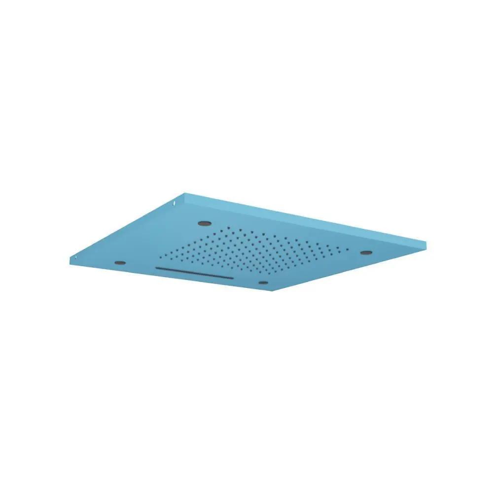 Flusso Cascade 20" Stainless Steel Flush Mount Rainhead with Cascade Waterfall and Mist Flow by Flusso