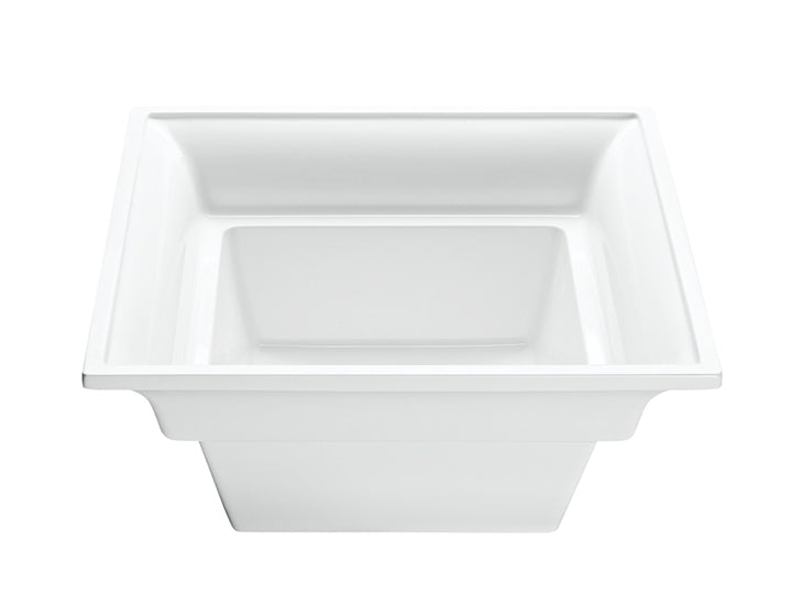 matte white sink