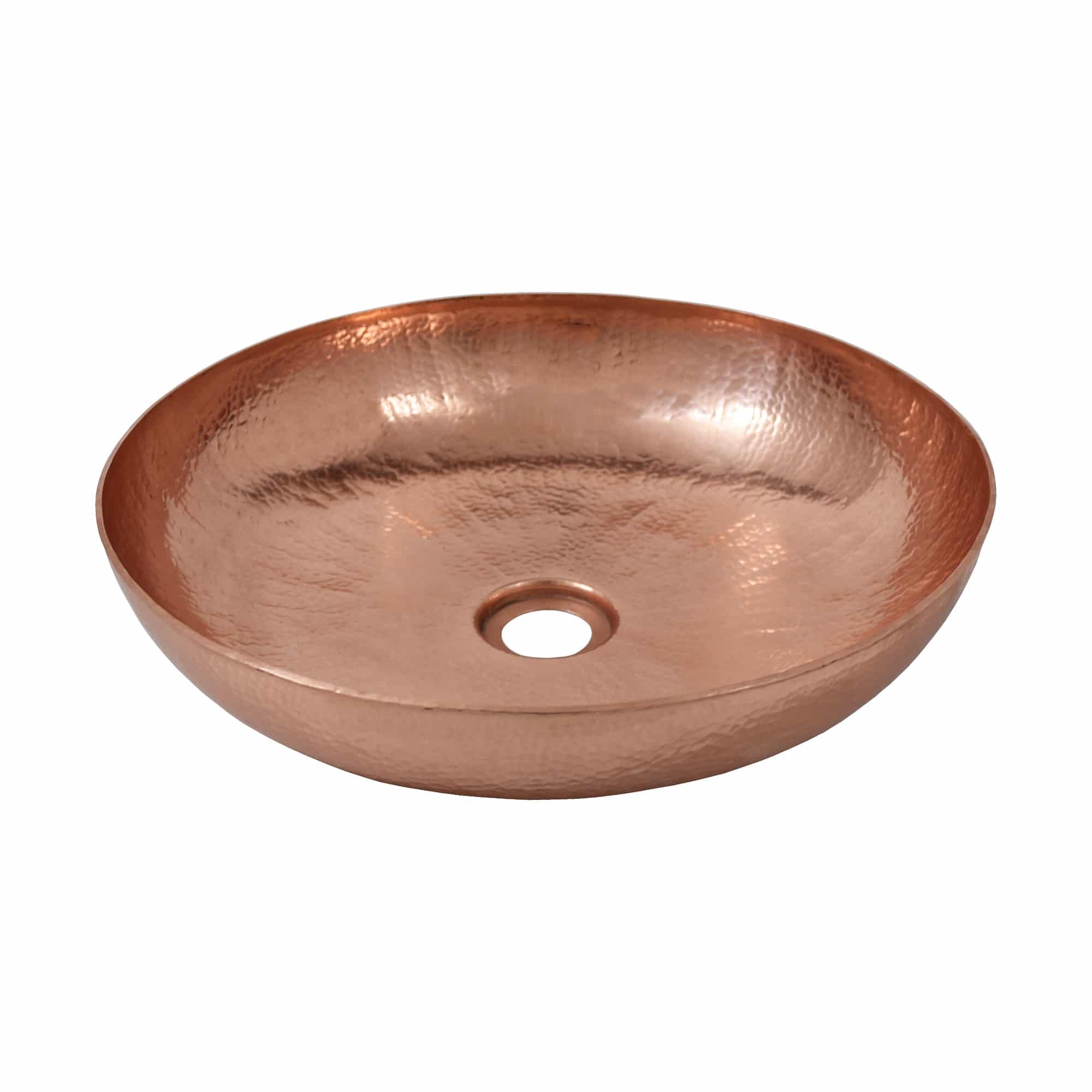 Native Trails Maestro Sonata 14.5" Hand Hammered Copper Vessel Bathroom Sink