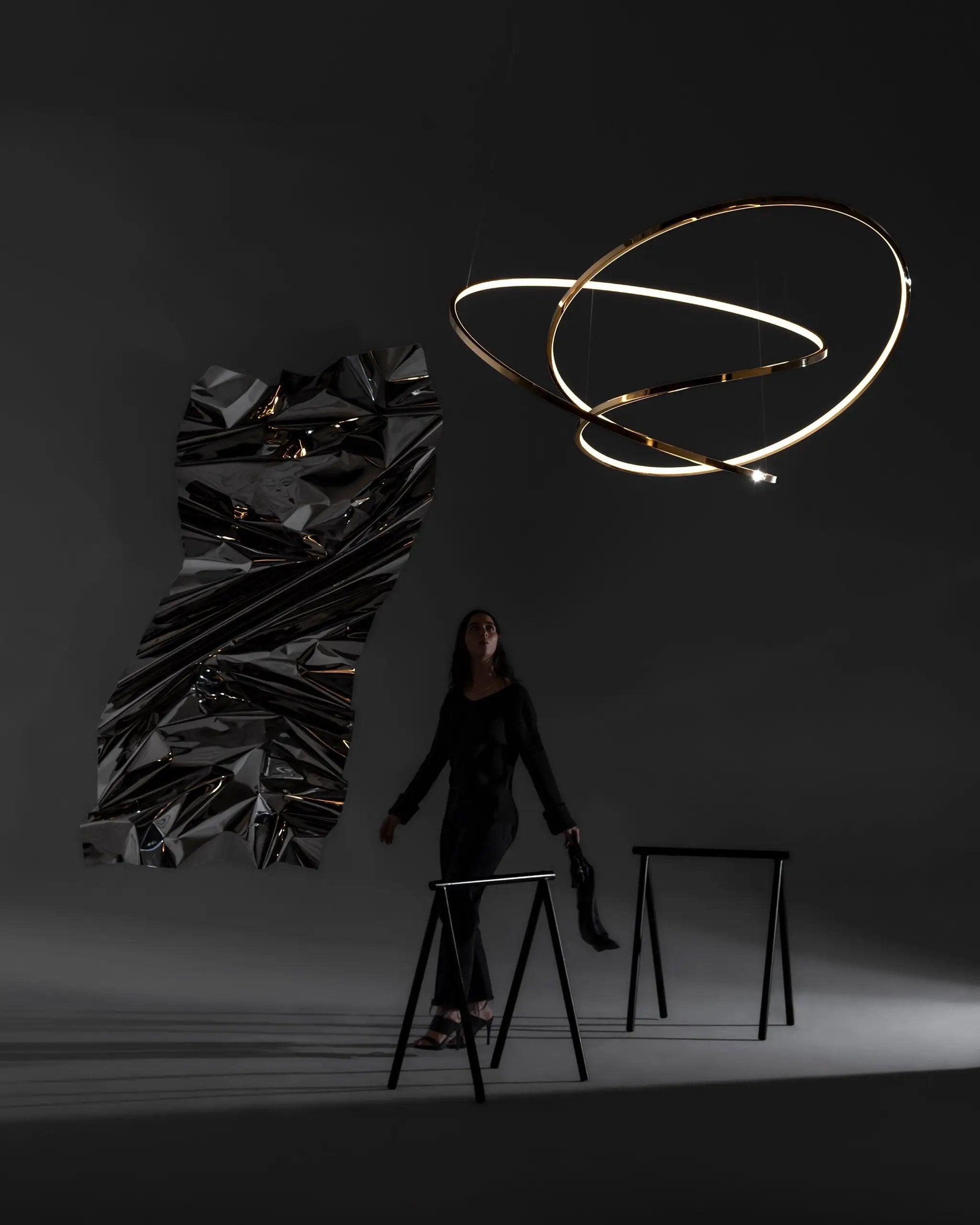 rose cooper chandelier