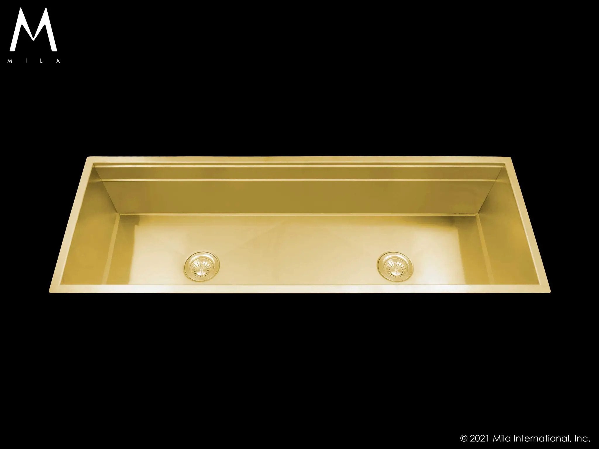 MILA WORKSTATION Single Bowl Flush-Mount 51 x 18.5 Kitchen Sink by Mila International