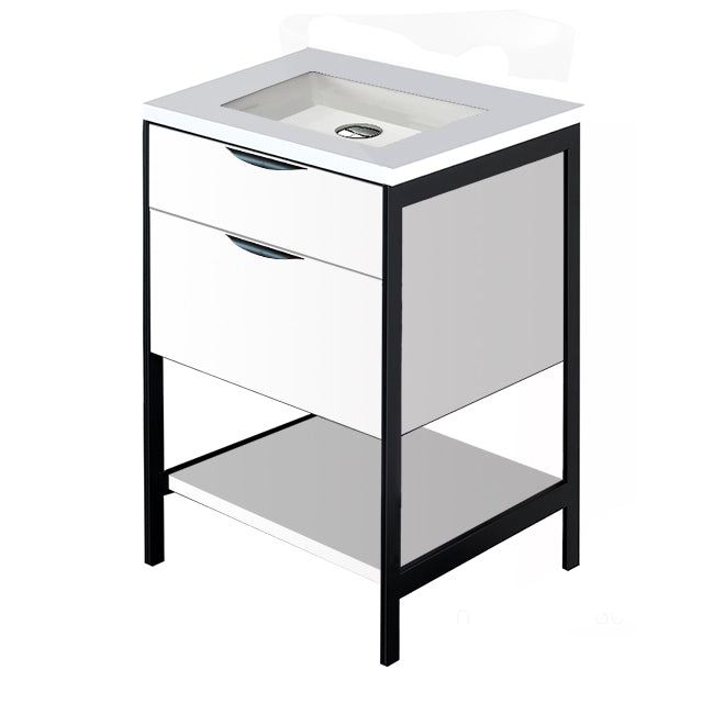 Lacava Navi 24" Free Standing Under-Counter Vanity